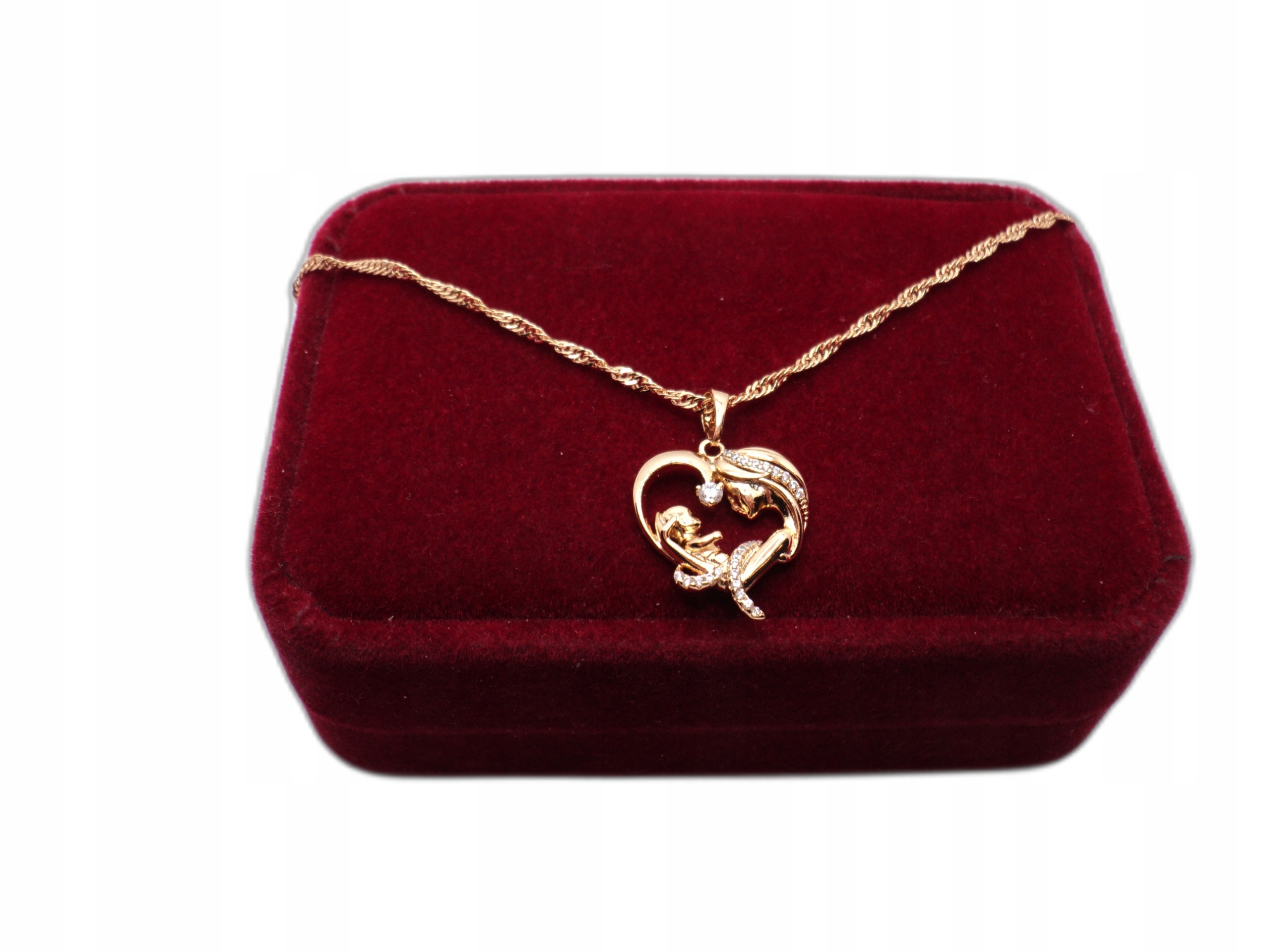 

Złoty łańcuszek naszyjnik stal chirurgiczna