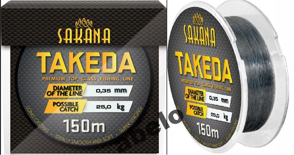 Żyłka Sakana Takeda Parametry 0,16mm 150m