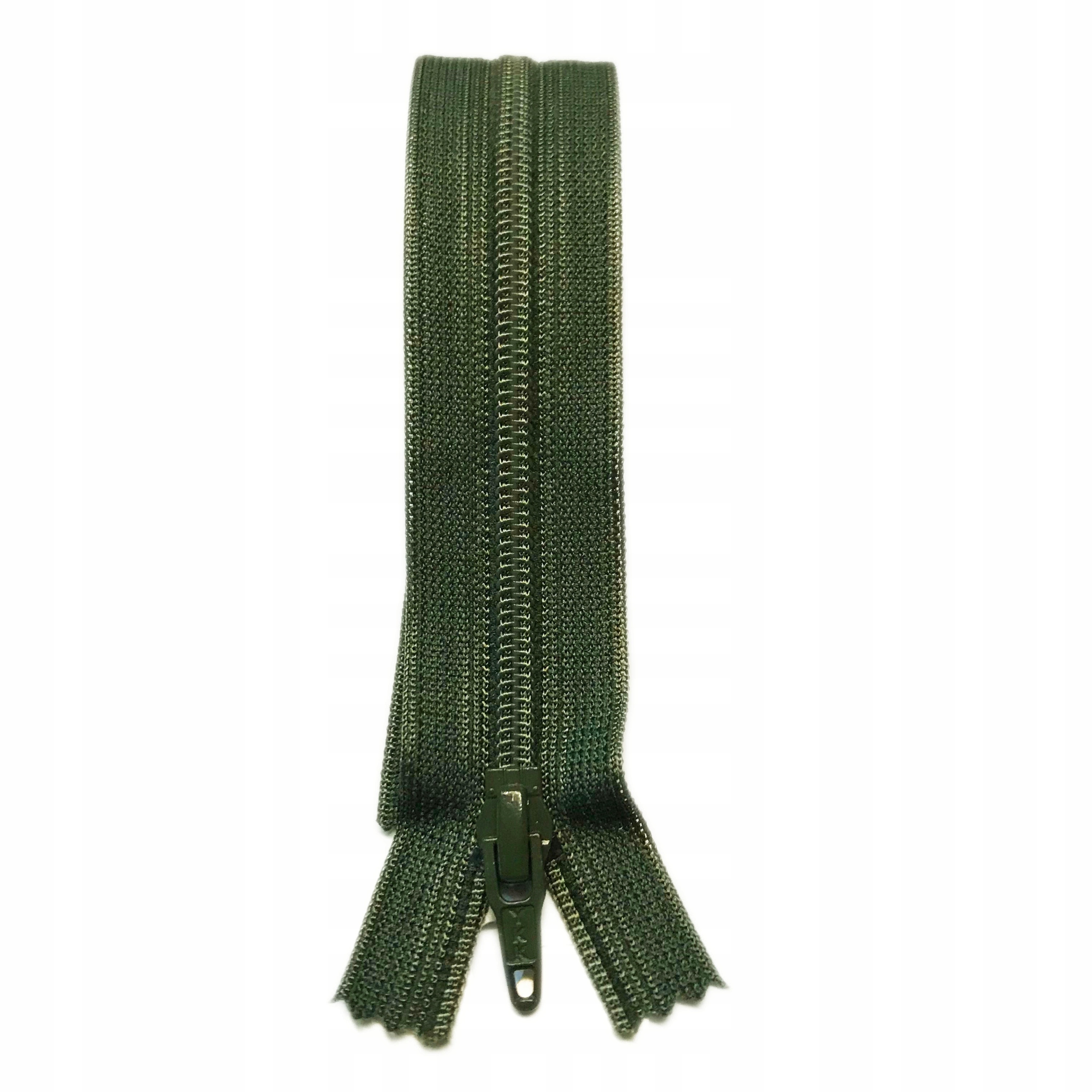 Ykk zamek plastikowy 18cm do spodni Khaki 567