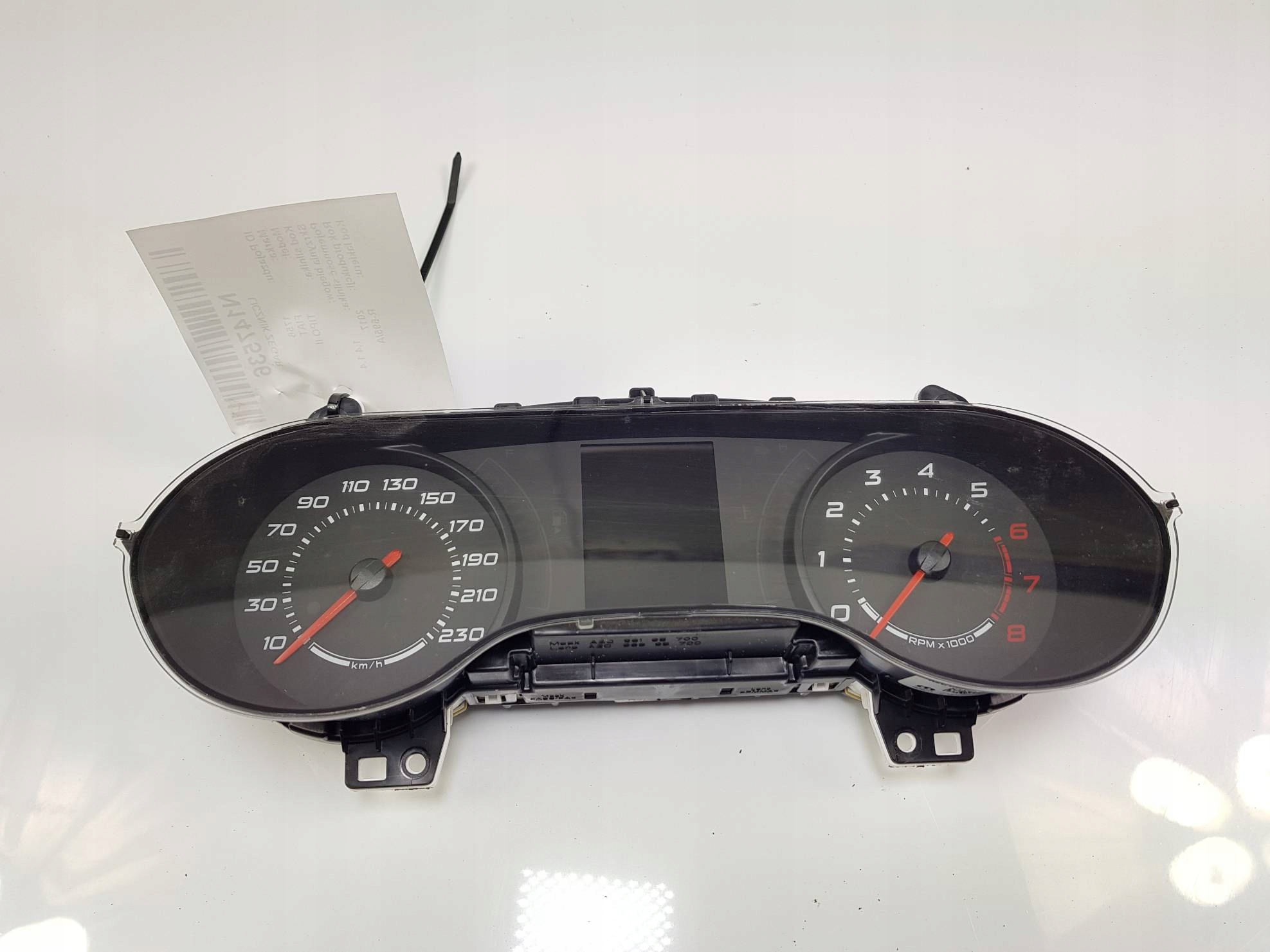 dials clock 00520782920 1.4 2017 FIAT TIPO II