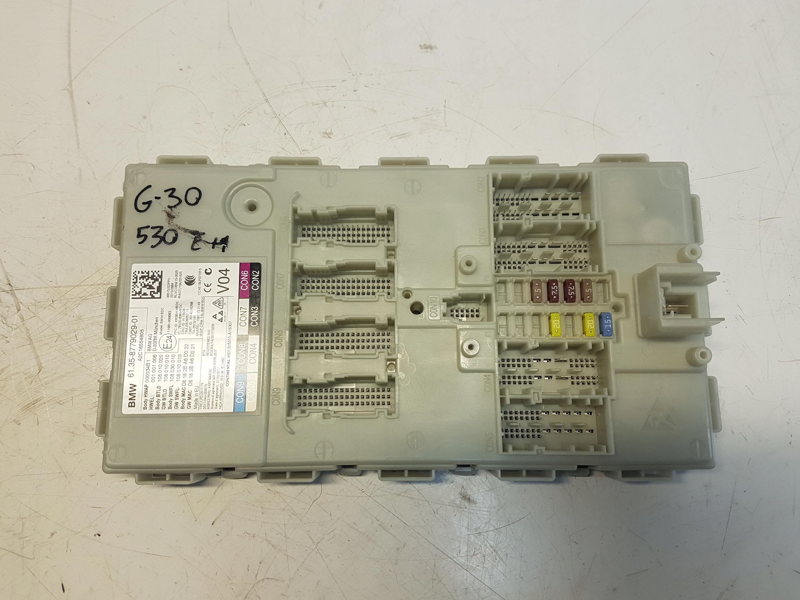 BMW G30 module control unit komfortu 8779029