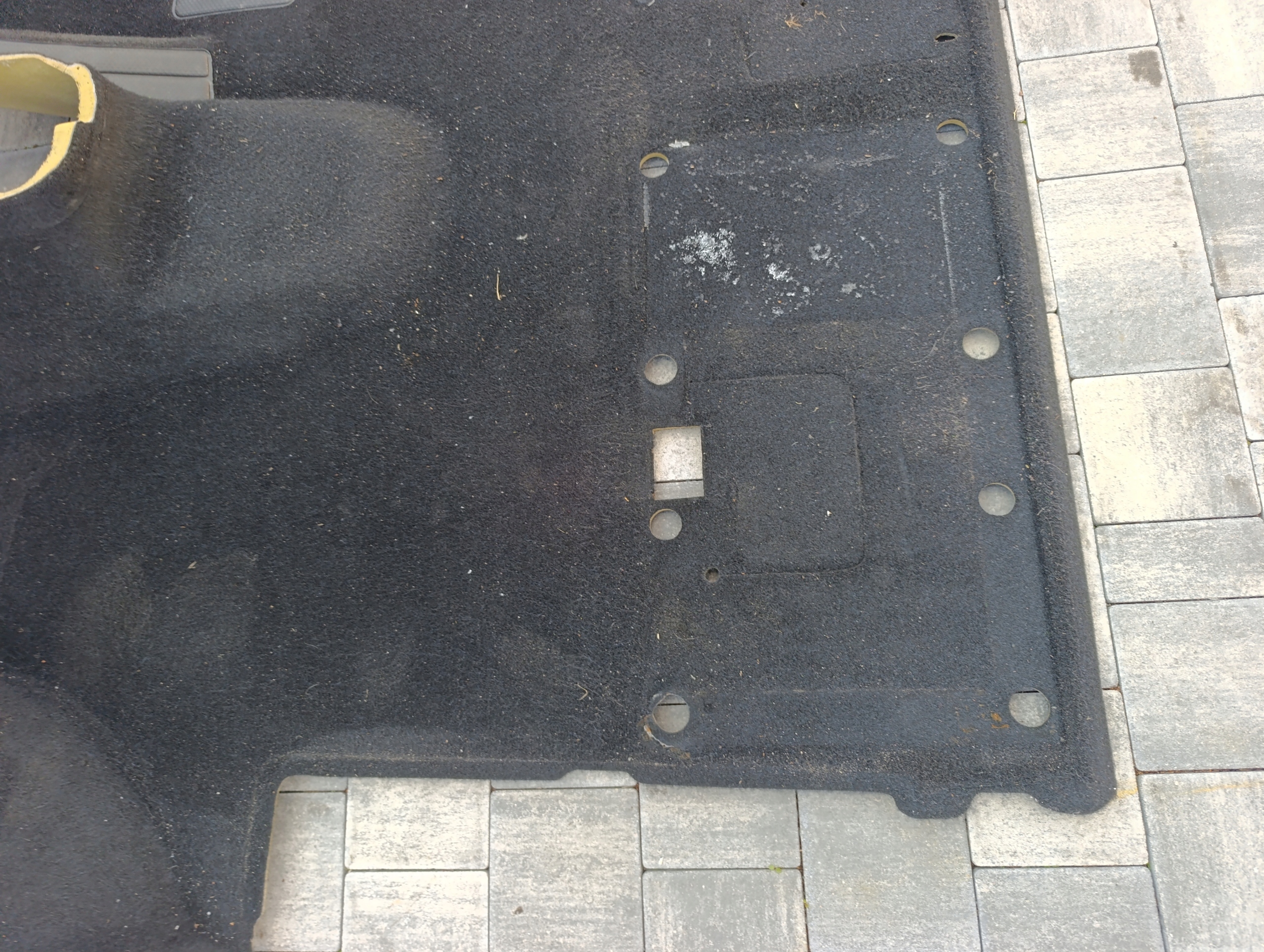 carpet mats VW T5 T6 front welur black ANGLIK