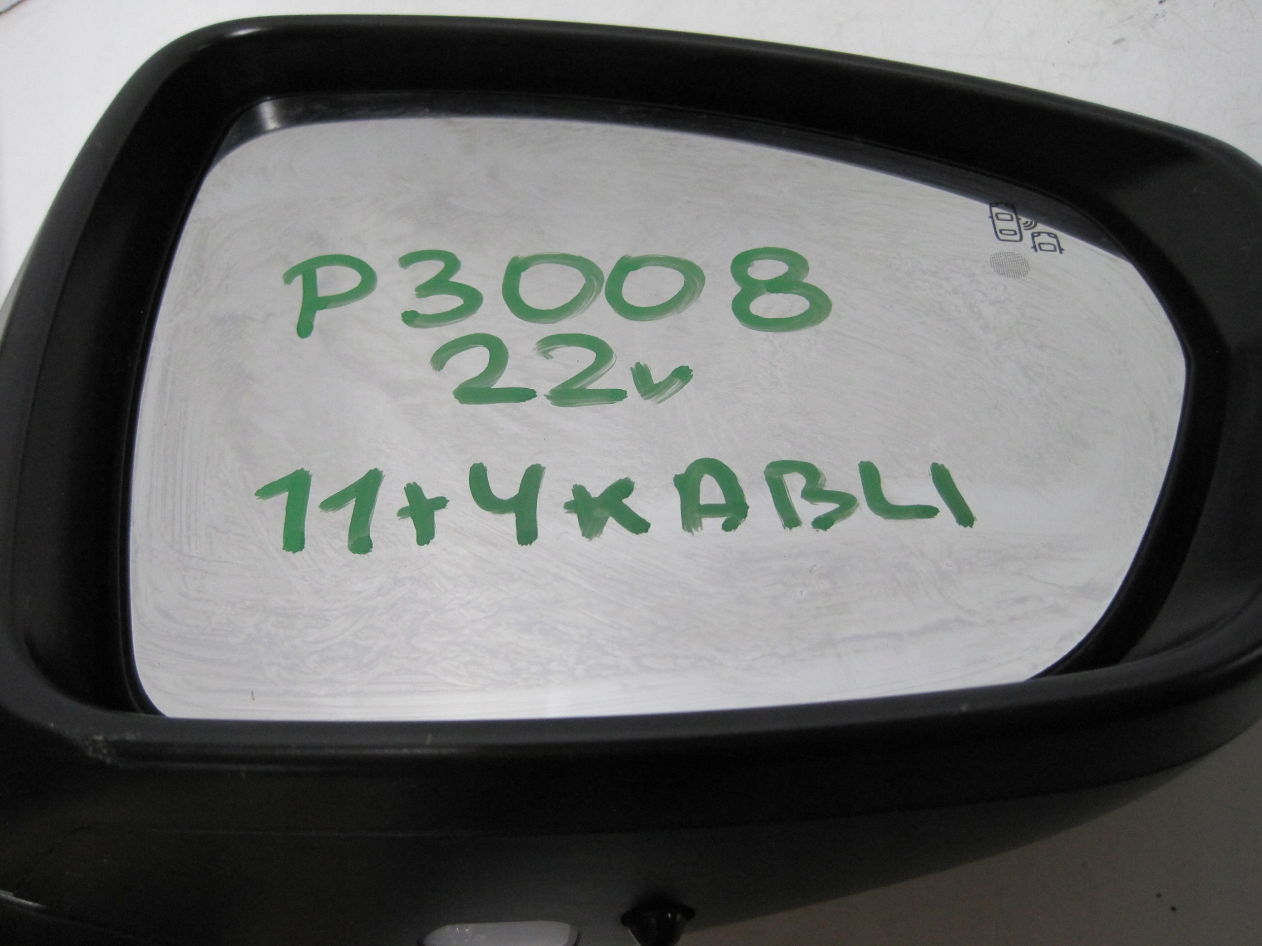 mirror mirrors PEUGEOT 3008 II right left