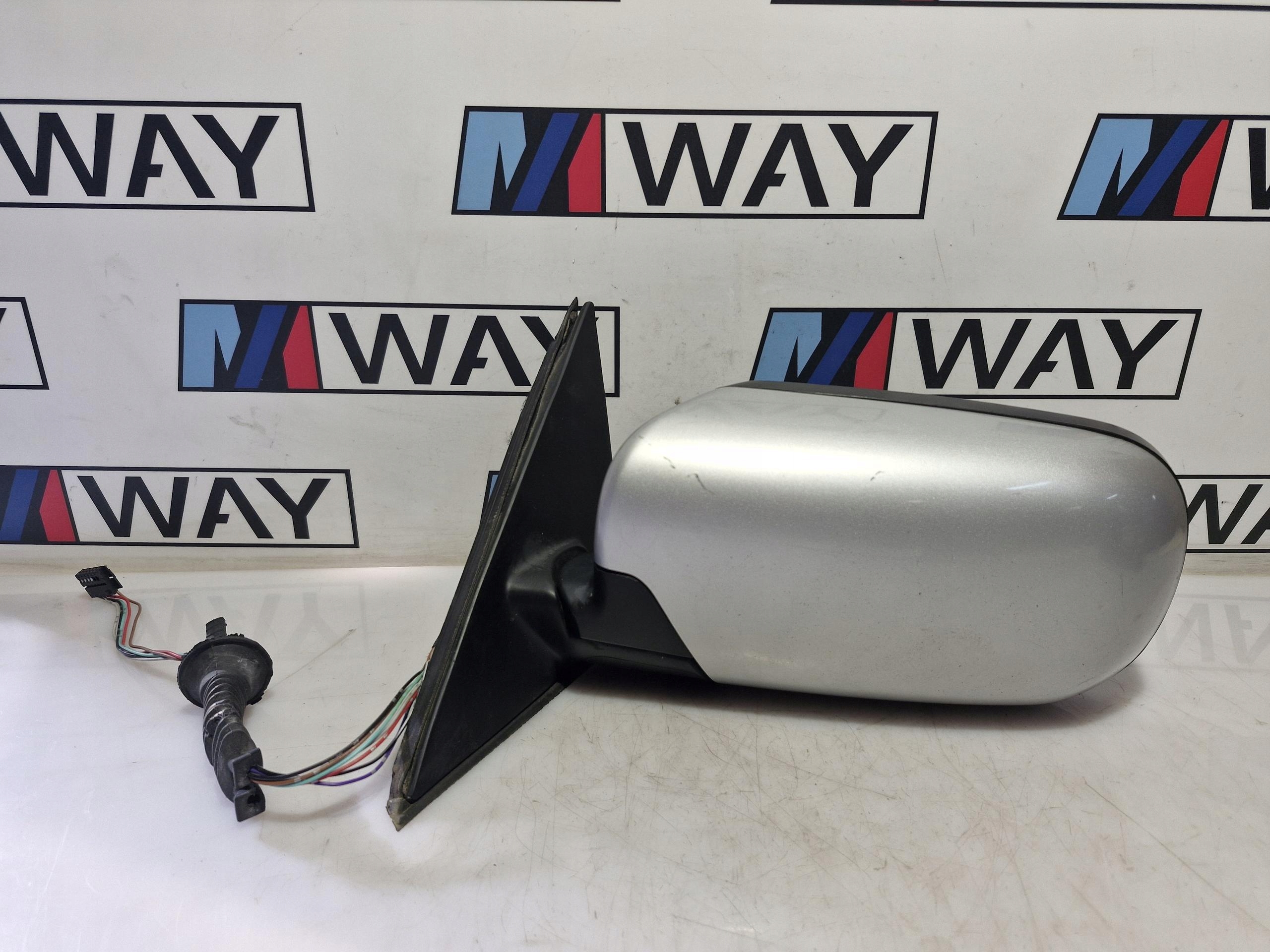 BMW E39 mirror left left front 5PIN 354 TITANSILBER