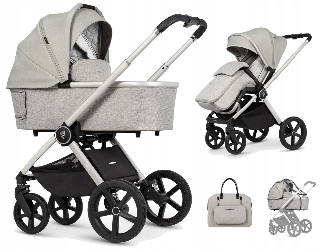 Venicci Upline 2W1 Wózek Wielofunkcyjny Stylowy Dla Dziecka 22 Kg Ostatni