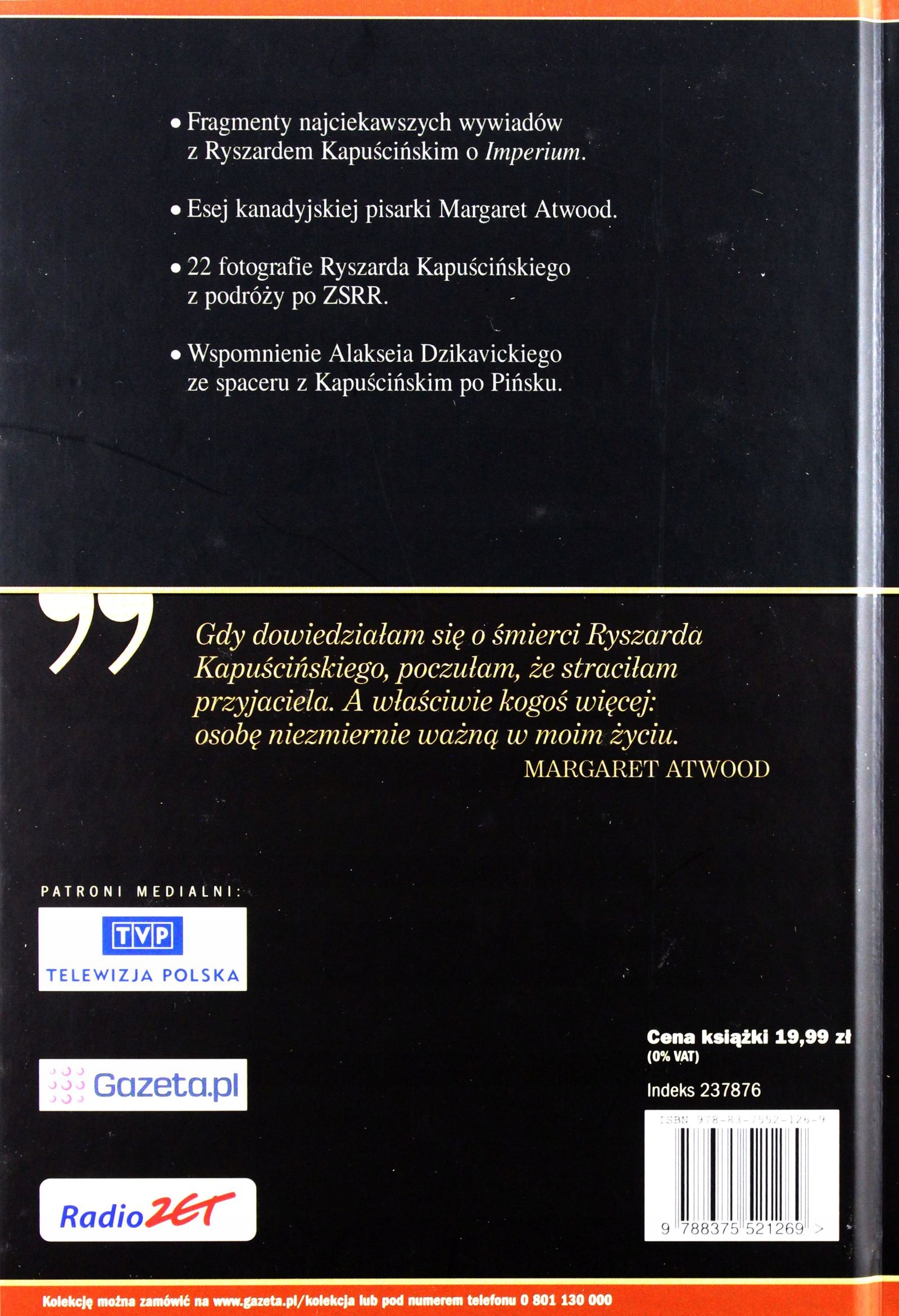 IMPERIUM. POSTSCRIPTUM - RYSZARD KAPUŚCIŃSKI (DIGIBOOK) (AUDIOBOOK) (CD) Stan opakowania oryginalne