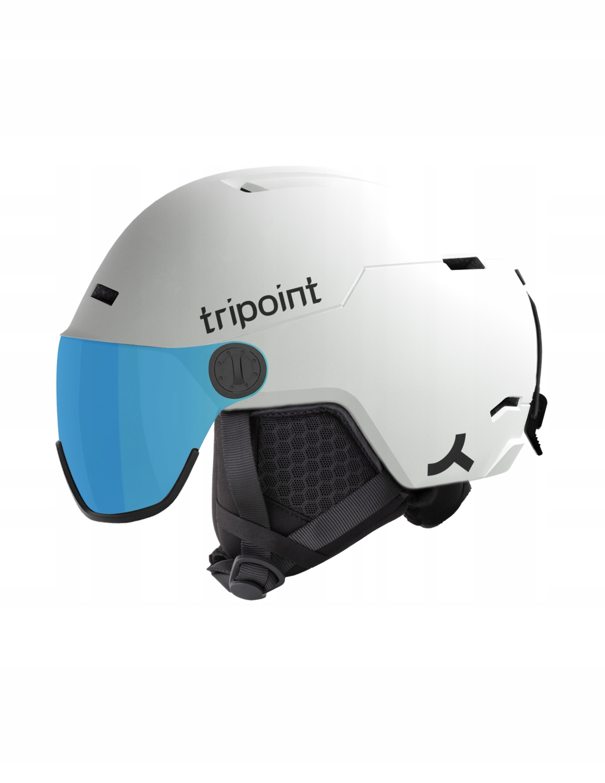 Lyžařská přilba Tripoint Trdkova Visor Mips Bílá L