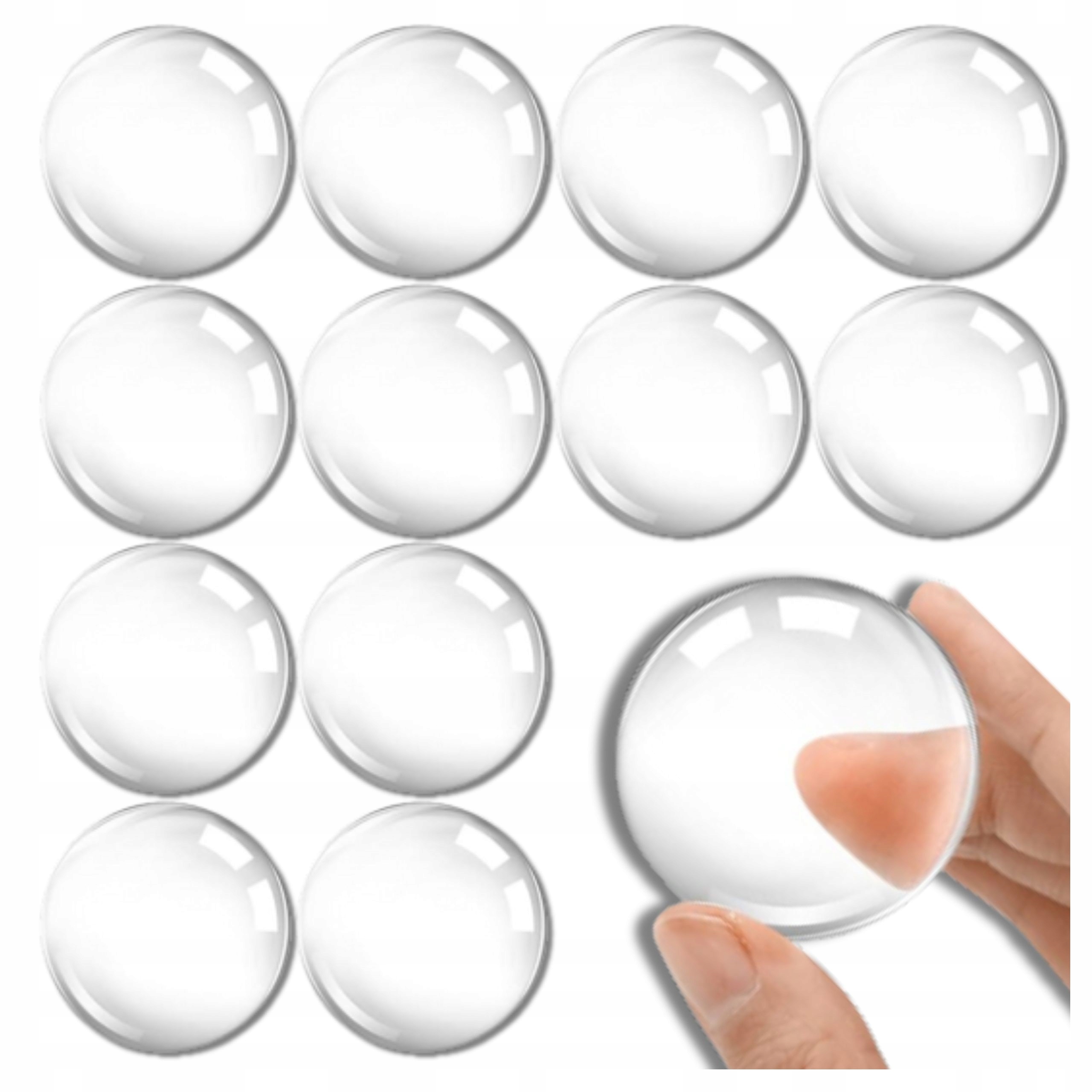 ODBOJNIK ODBÓJ OCHRANIACZ DRZWI KLAMKI SAMOPRZYLEPNY DO ŚCIAN OSŁONA 12 SZT