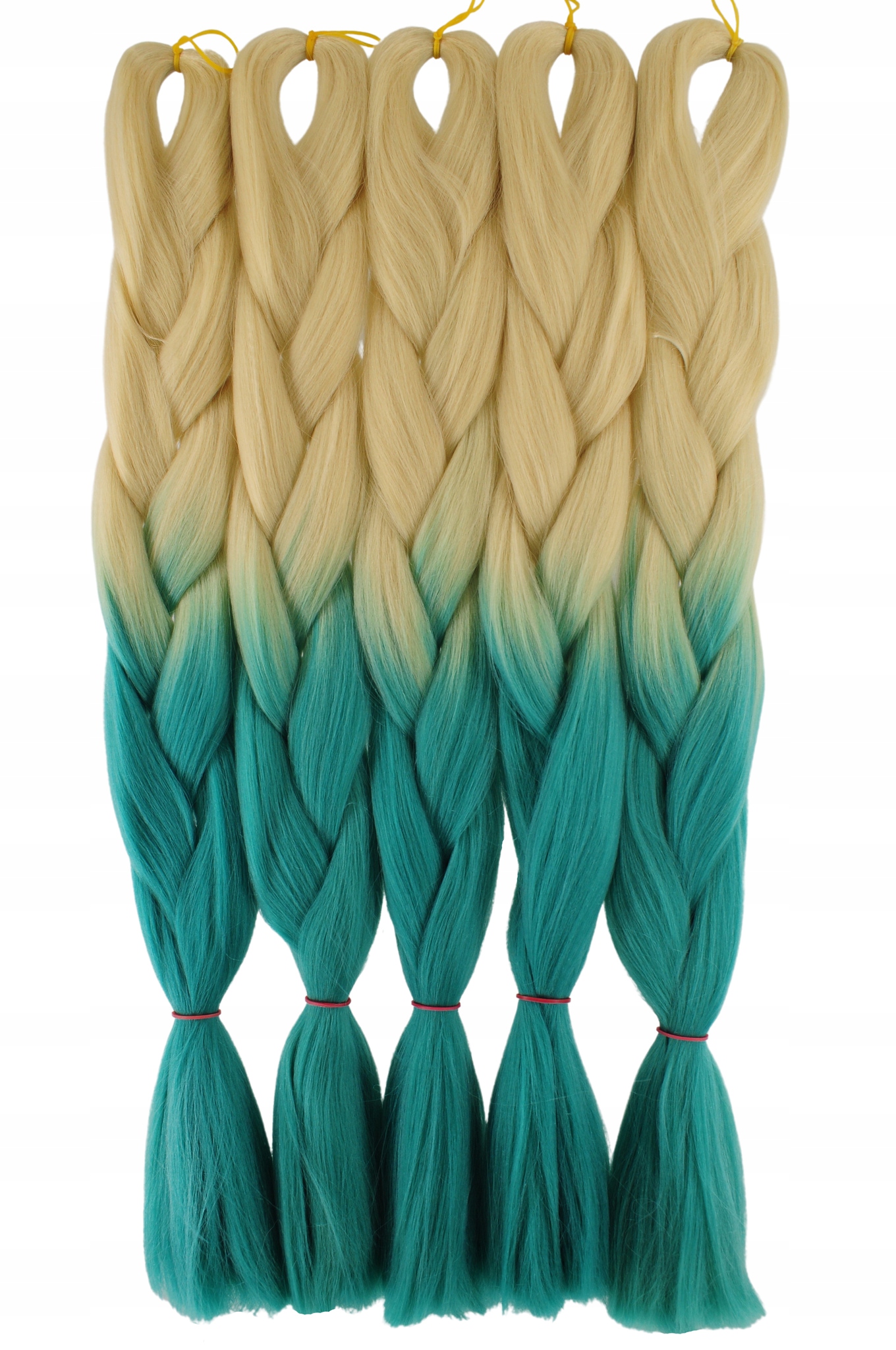 WŁOSY SYNTETYCZNE KOLOROWE WARKOCZYKI DRED 2K.051 Marka Smart Colours