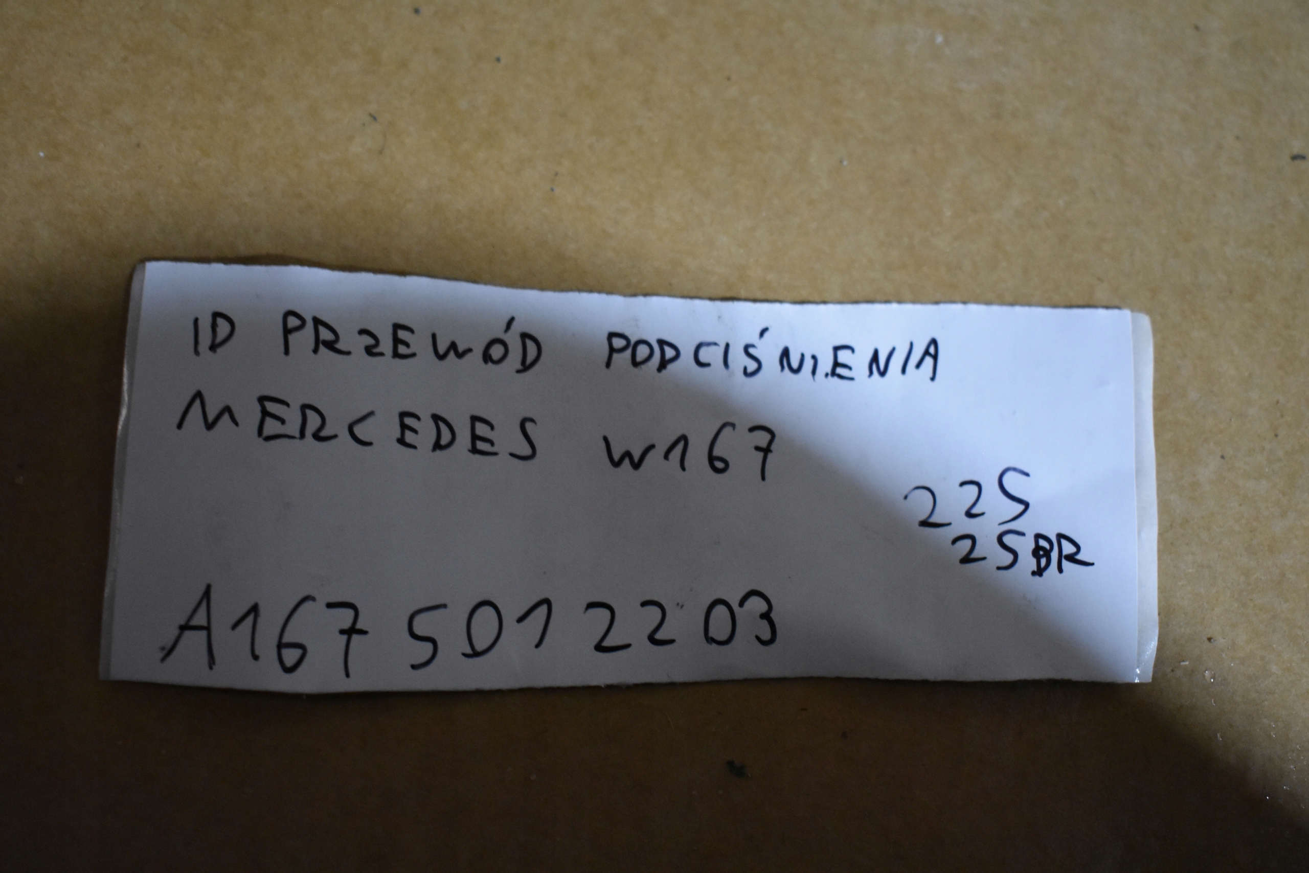 IDEALNY prijenos vakum MERCEDES W167 1
