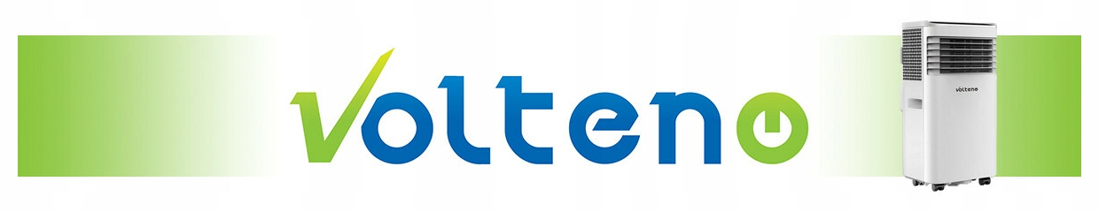 VOLTENO VO2785 - KLIMATYZATOR PRZENOŚNY | 3w1 | 2,6kW | PILOT | WYŚWIETLACZ Moc ogrzewania 0 W