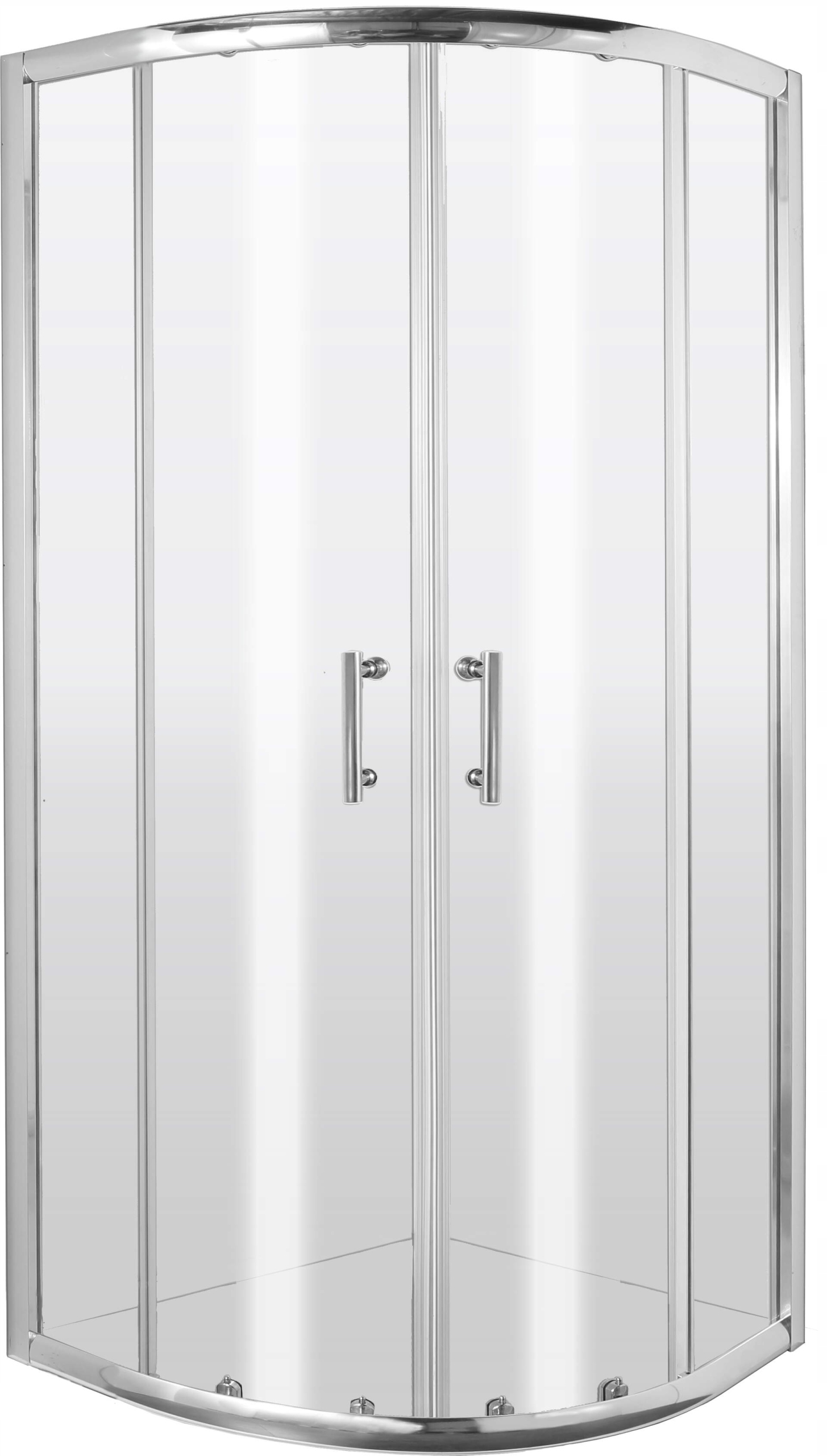 Deante Polkruhová sprchová kabína 80 cm Jasmin Plus chróm KTJ_052P