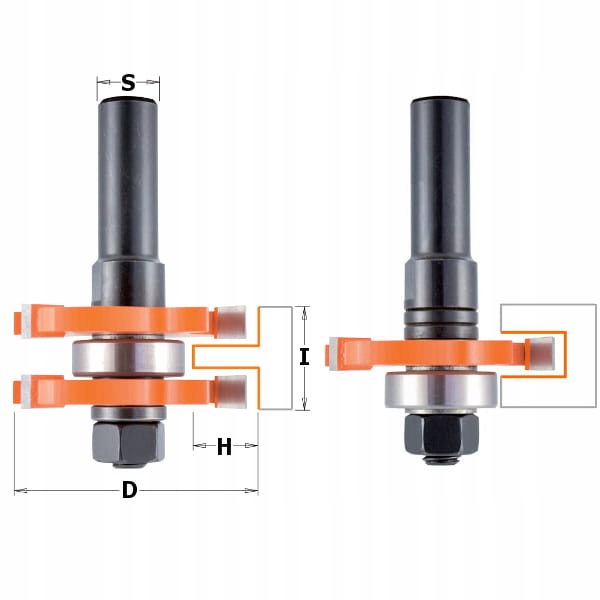Cmt 900.126.11 Fréza Hm D=47,6 I=19 L=71 S=8