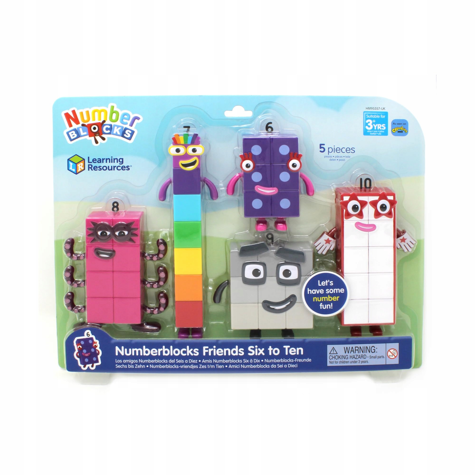Sada figurek Numberblocks od 3 let Kolekce Figurek 6 10 pro děti