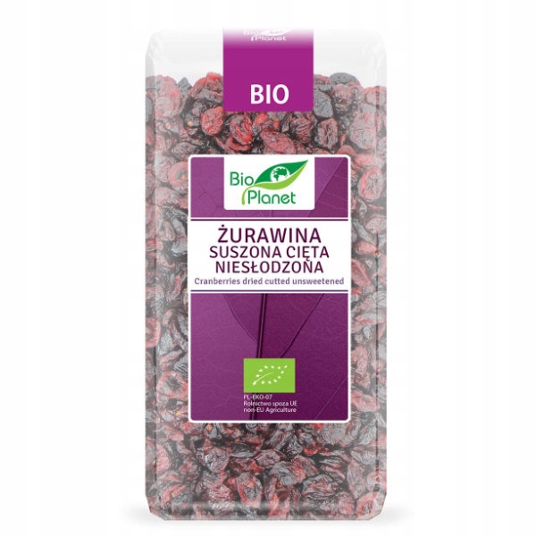 Brusinky sušené půlené , bio, 400 g Bio Planet