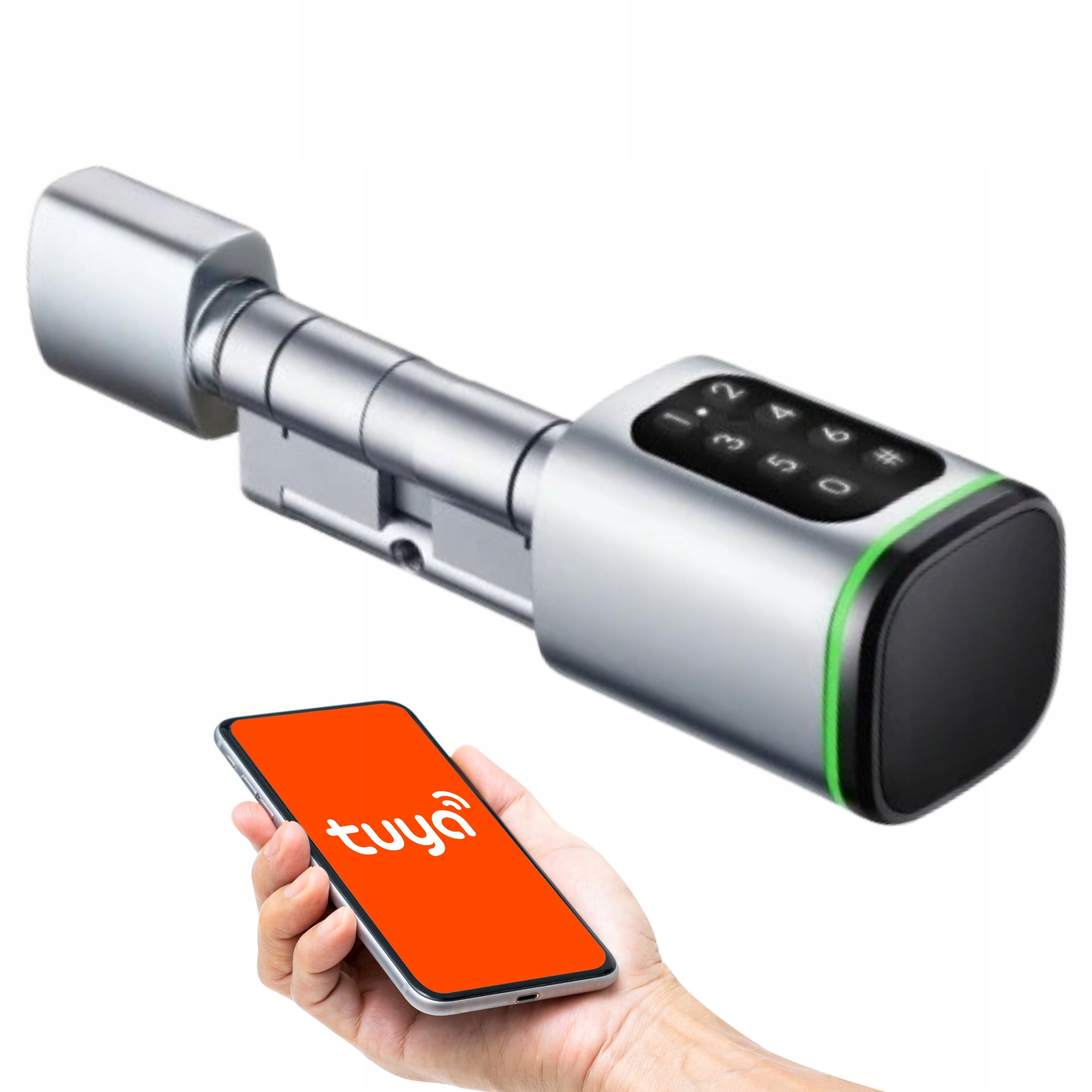 Force Zamek Do Drzwi Inteligentna Wkładka Smart Dl-kp-rfid-bt WiFi Tuya