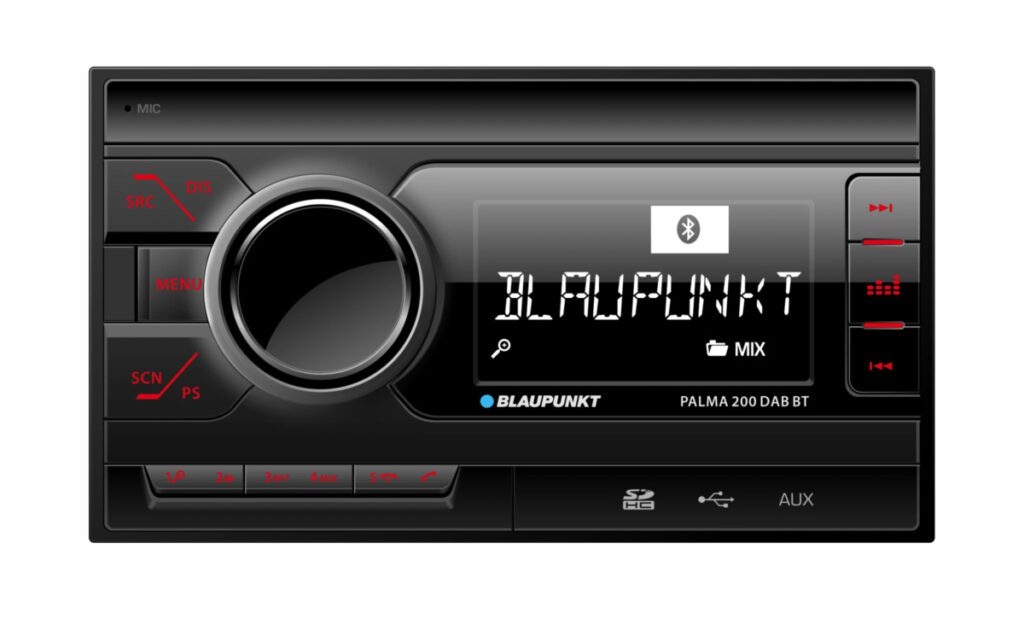 Blaupunkt Palma 200 Bt Bluetooth autorádio MP3 Usb Aux 2DIN diaľkové ovládanie