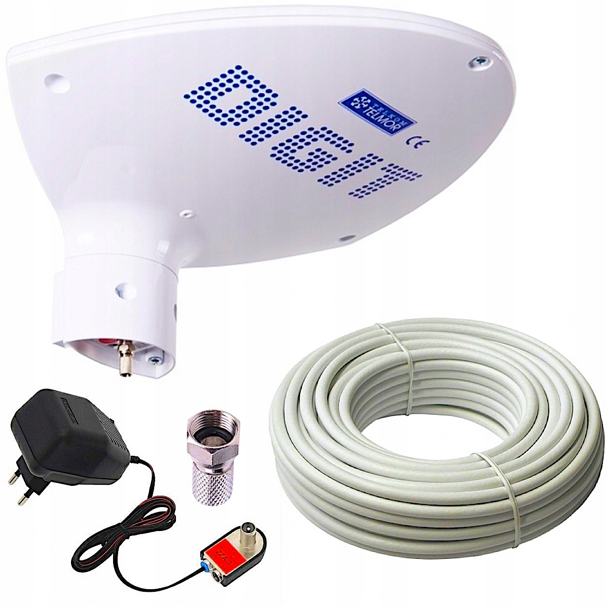

Antena Telmor Aktywna Digit Activa DVBT2 4K +kabel