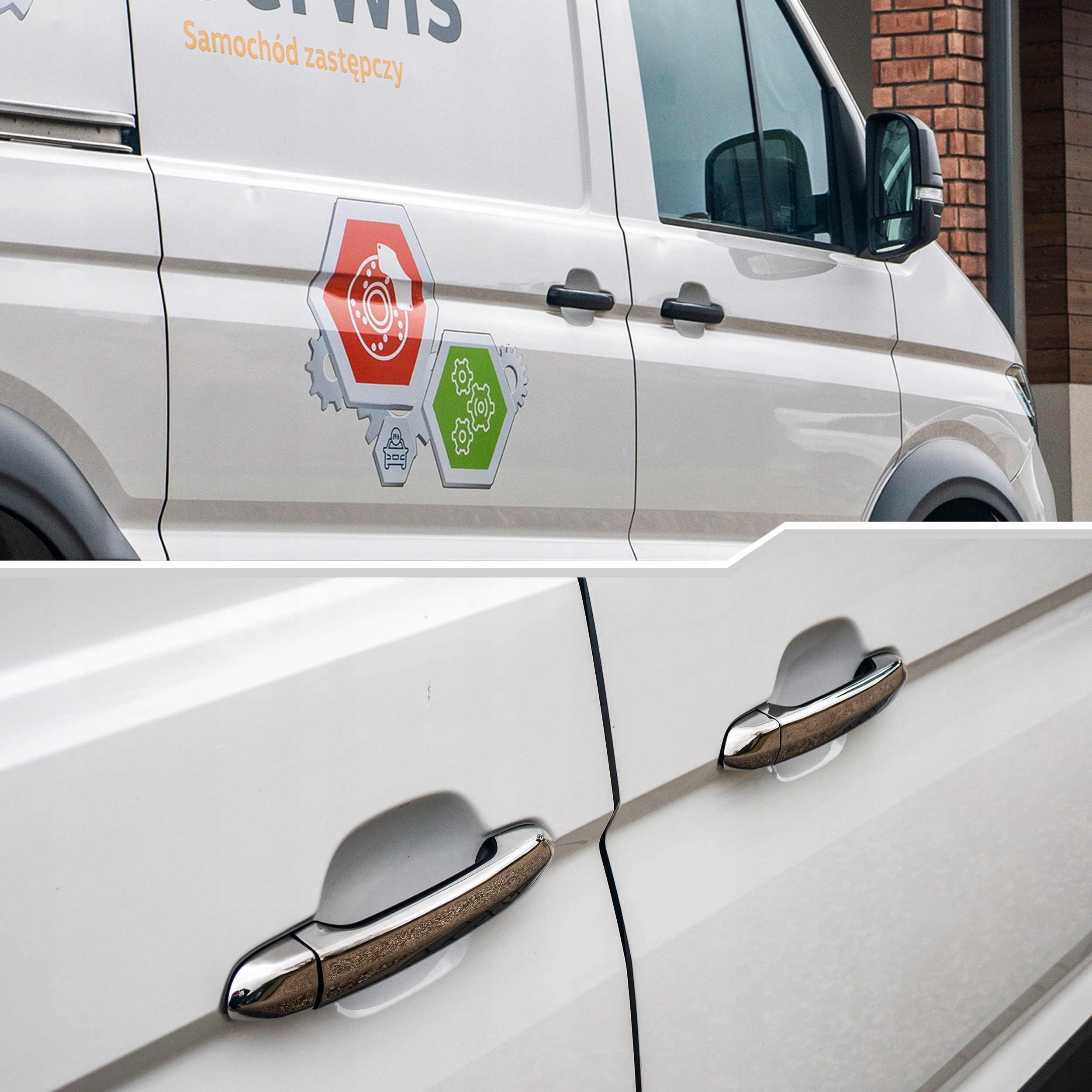 Nakładki na klamki VOLKSWAGEN e-CALIFORNIA 2017- Producent Omtec