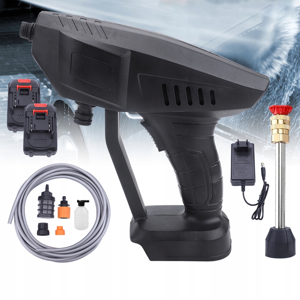 PORĘCZNY MYJKA WYSOKOCIŚNIENIOWA MYJKA CIŚNIENIOWA WIELOFUNKCYJNA DYSZA 3W1 Marka bez marki