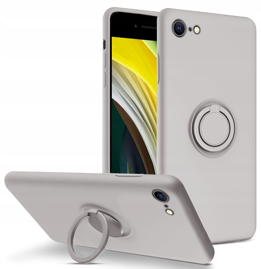 

Etui Silicone Ring Szkło do iPhone 7 8 Se 2020