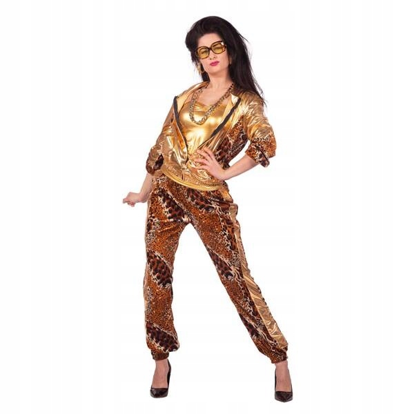 Kostým Oblečení Teplákovka Sportovní Zvířecí Leopard Převlek Karneval L