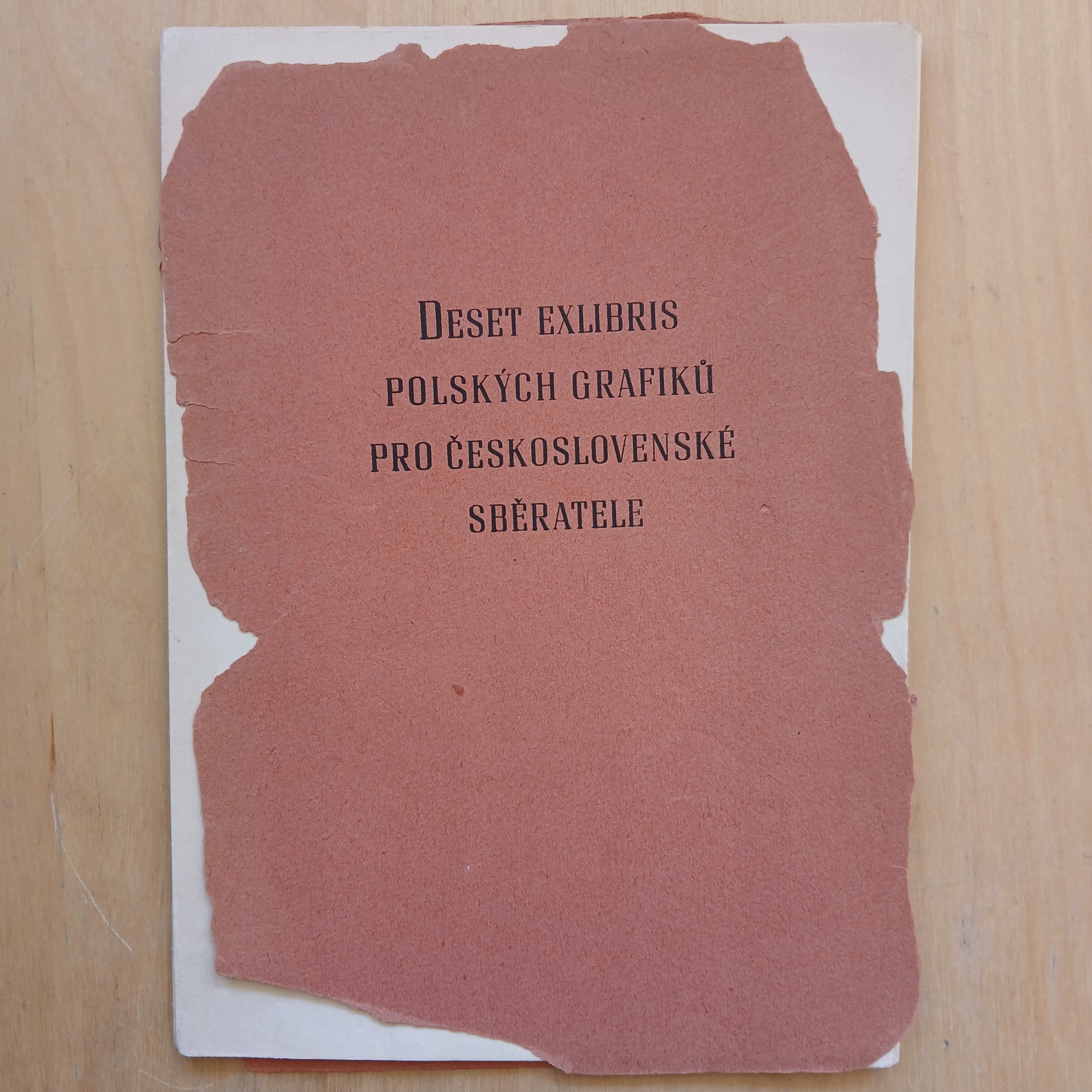 Deset exlibris Polskych grafiku pro Ceskoslovenske sberatele