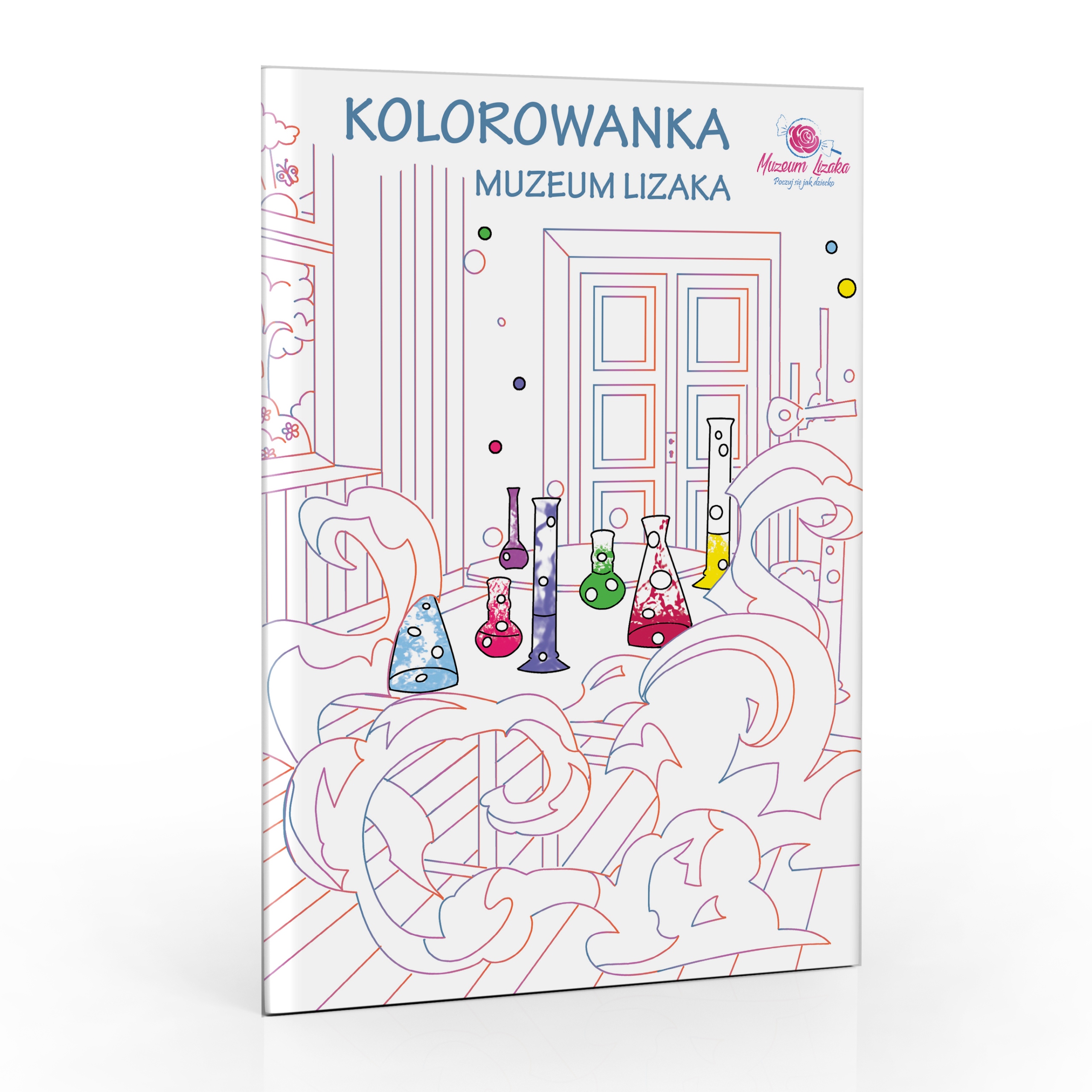 Kolorowanka Muzeum Lizaka Książeczka malowanka