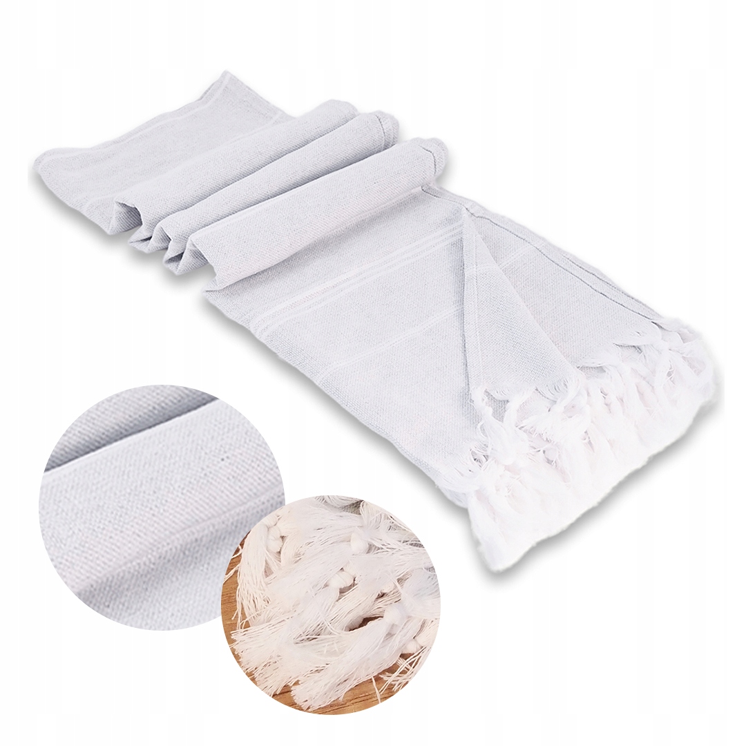 RĘCZNIK KĄPIELOWY PLAŻOWY NA SAUNĘ HAMMAM 100x180 Marka Ecarla