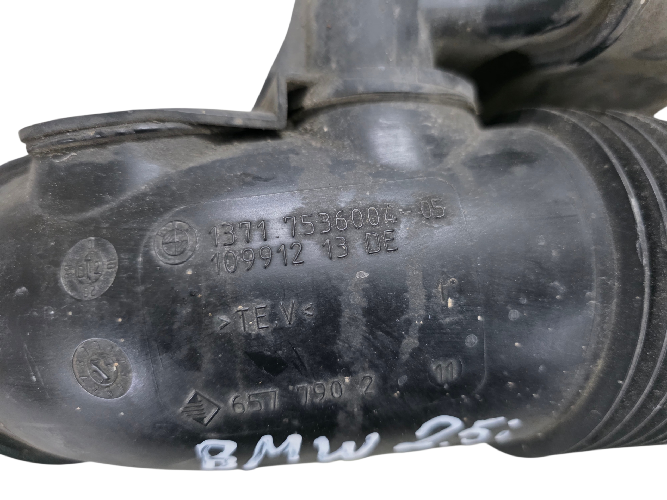 pipe wiring air BMW E90 E91 2.5i 7536004-05