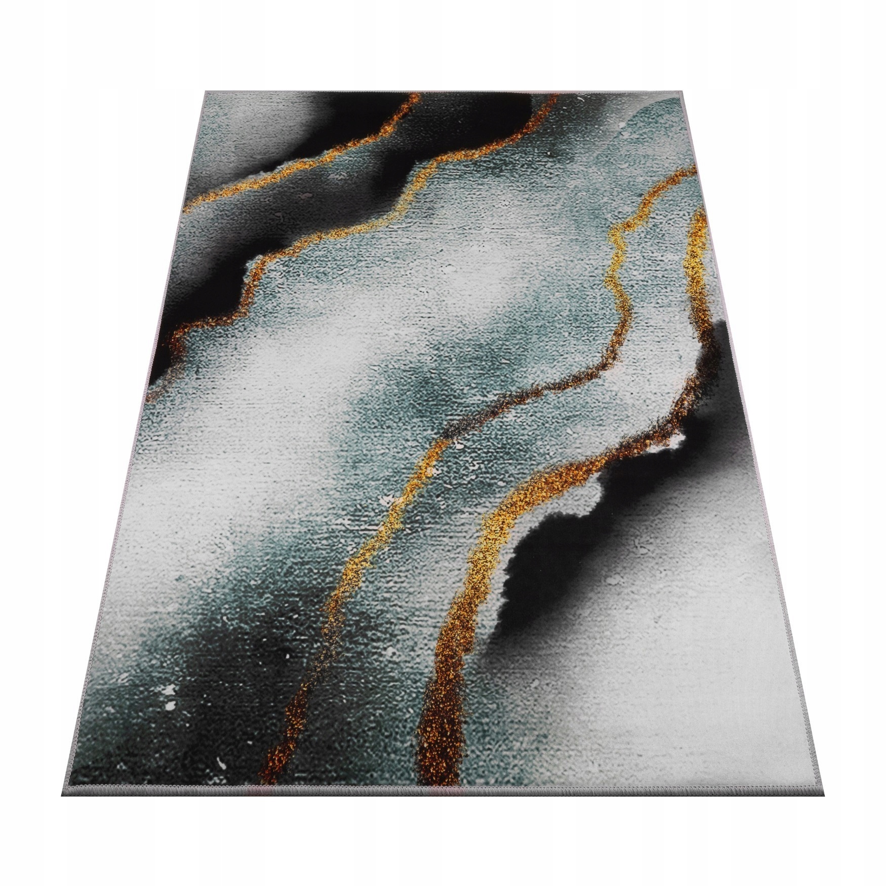 Koberec 120X170 Do Obývacího Pokoje Barevný Běhoun Moderní Módní Mramor