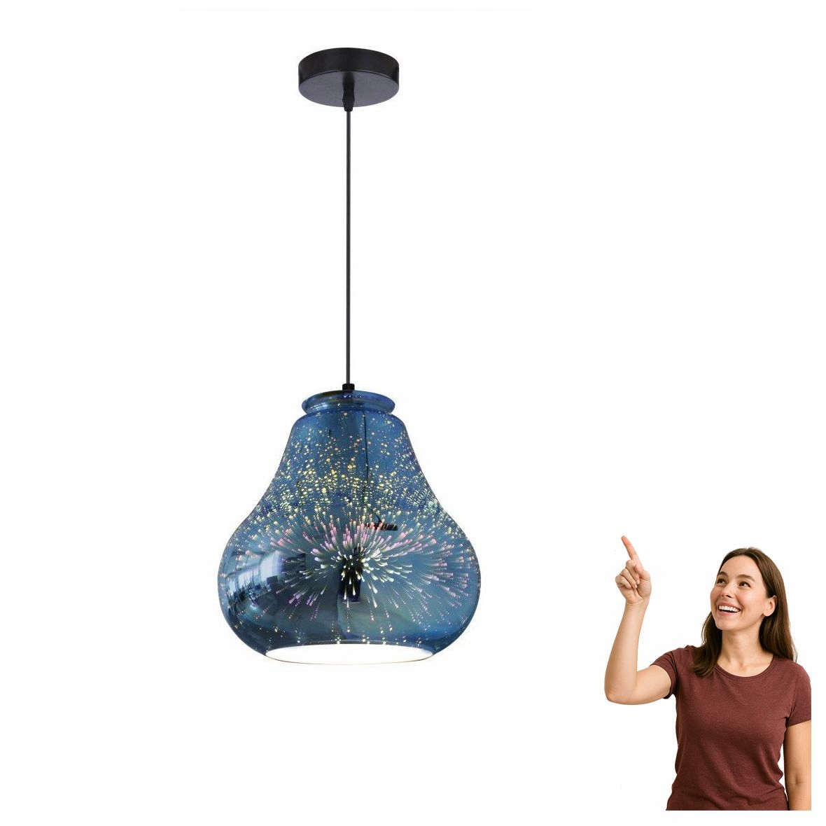 Závěsná lampa 19 3D Galactic 4 31-56108 Candellux