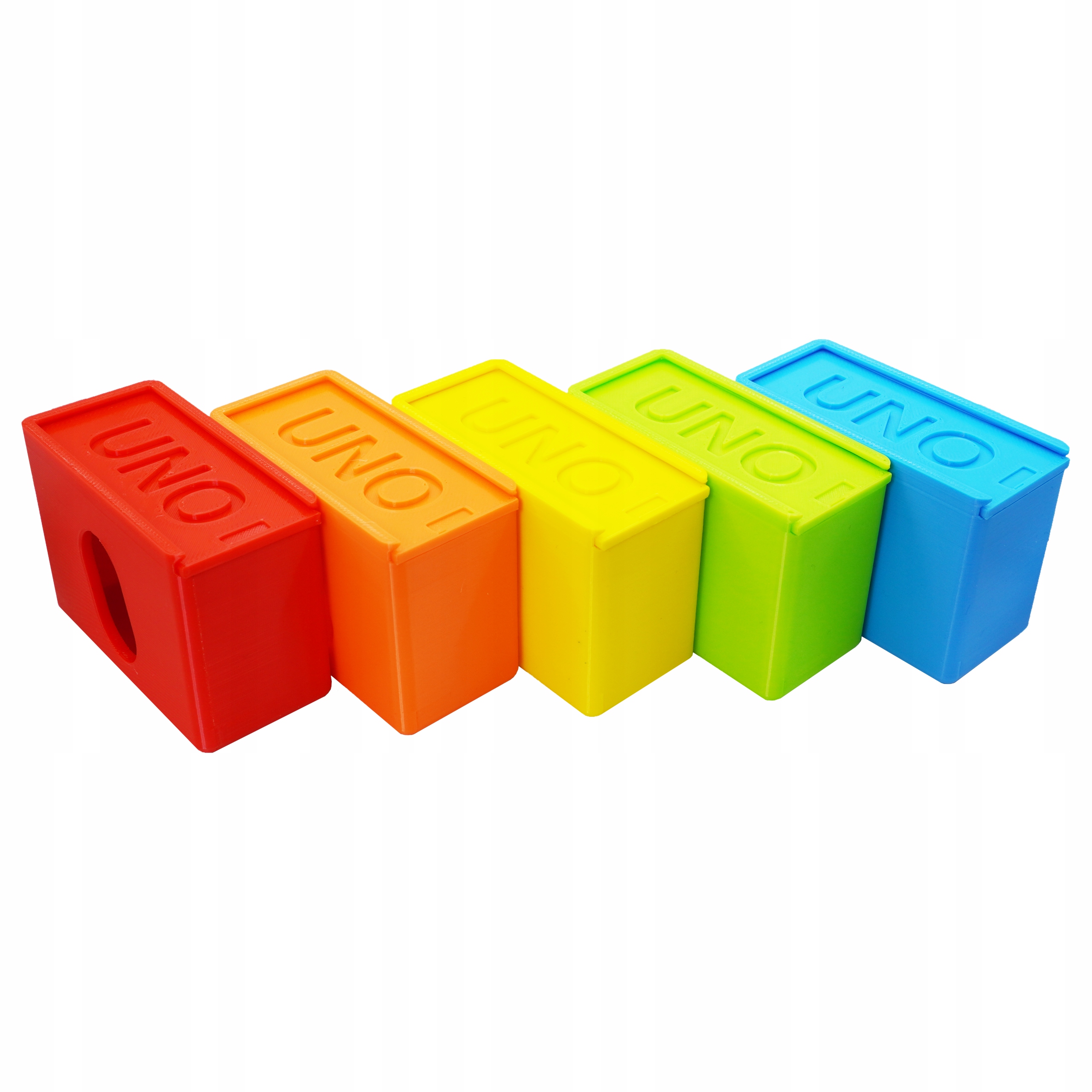 Pudełko na karty UNO Opakowanie Case ŻÓŁTY Rodzaj pudełko