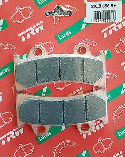 MCB656SV - КОЛОДКИ ШИНКИ ПЕРЕДНІ TRW YAMAHA YZF750 R, SP 93-98