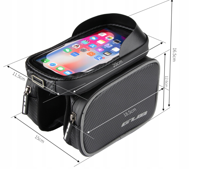 UCHWYT ROWEROWY SAKWA NA RAMĘ GUB 925 1,6L Kod producenta 925