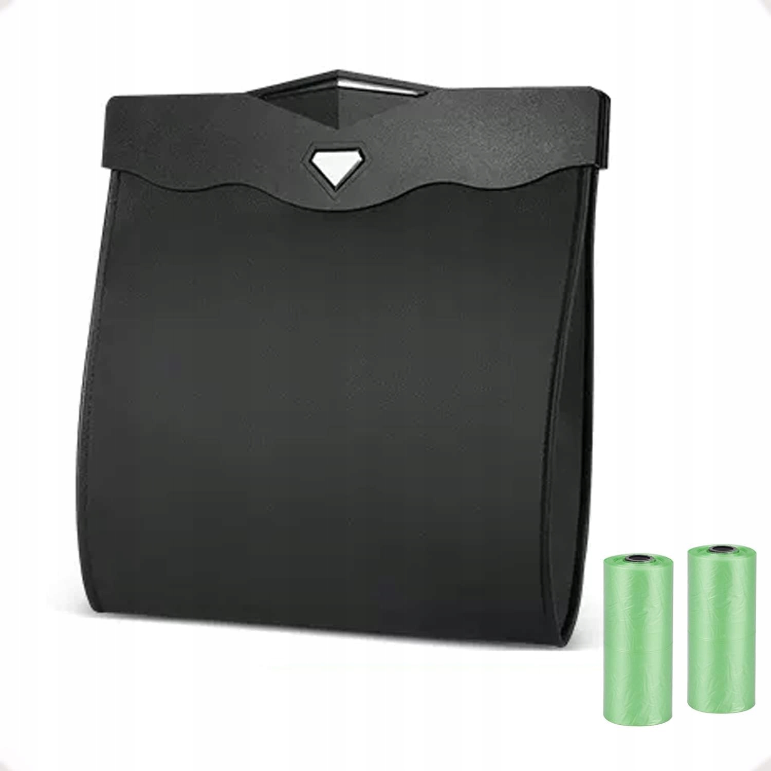 Kosz Na Śmieci do samochodu Magnetyczny Na Fotel Worki mini śmietnik