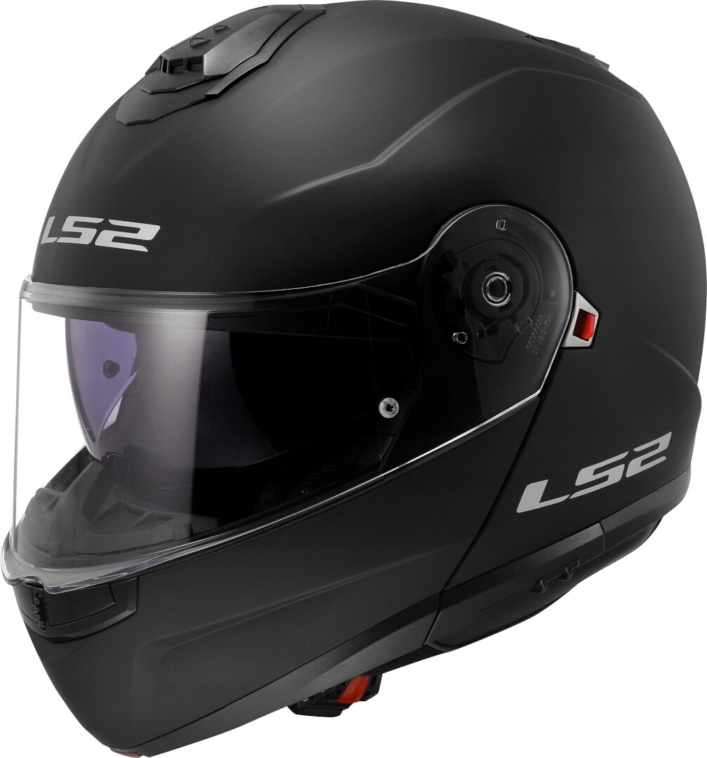 Motocyklová prilba LS2 Strobe II Matt Black Prilba Čeľusťová FF908