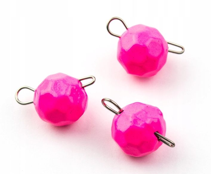 Czeburaszka ołowiana vis vangen pink 8g 3szt.