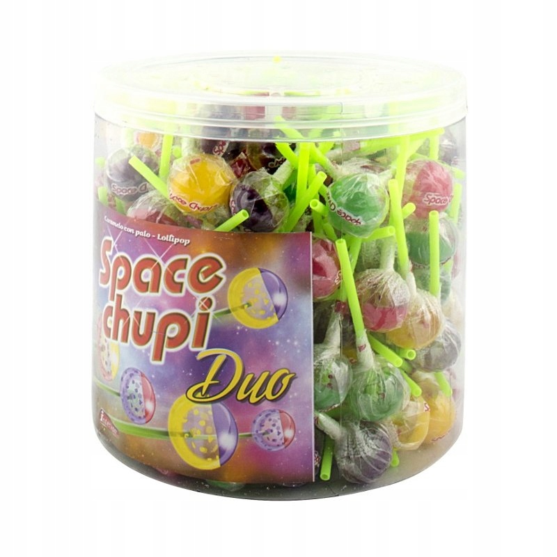 Levně Space Chupi Duo lízátka 150 ks