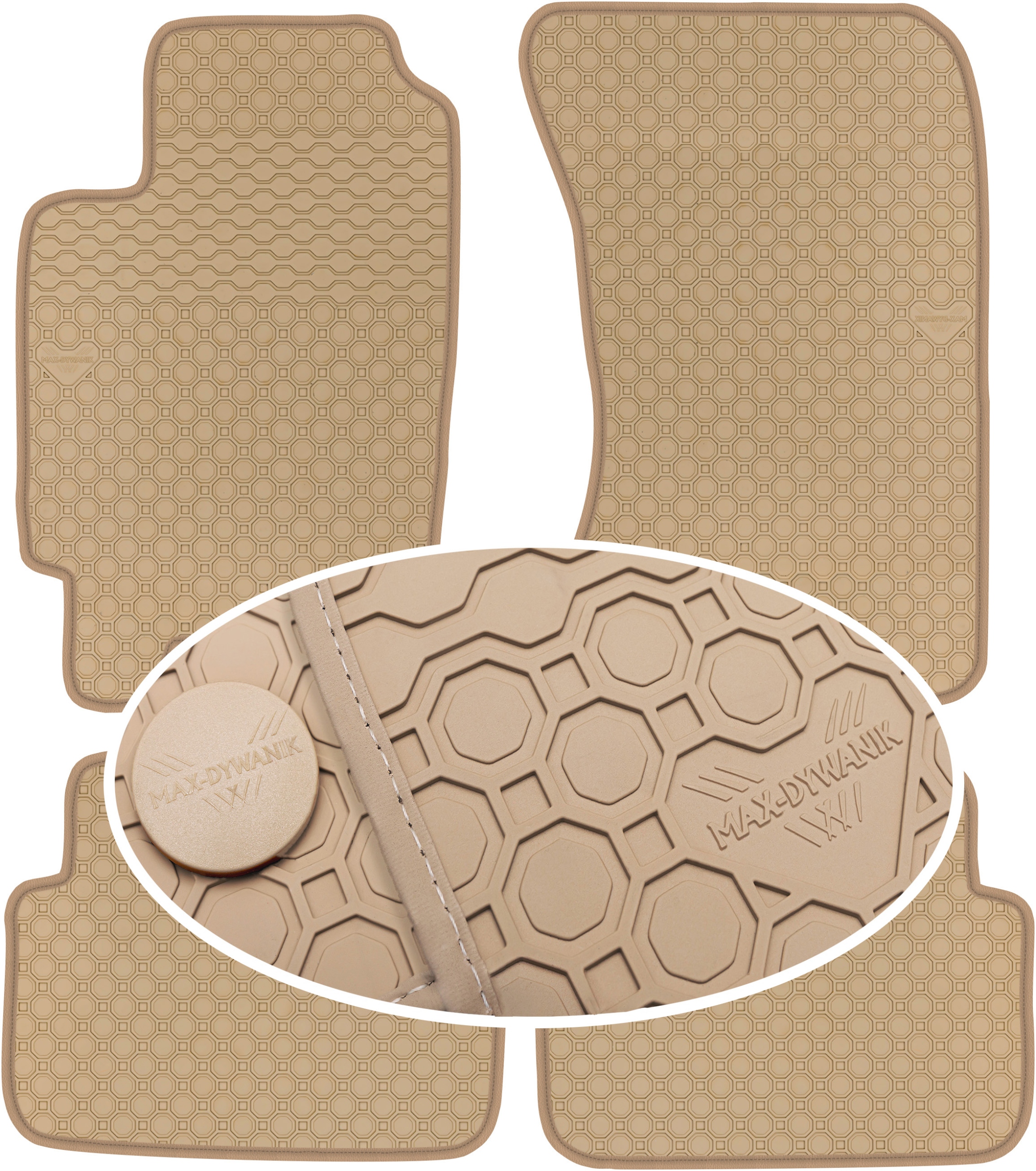 Subaru Impreza I Sedan 93-00 Gumové rohože PrimeLiner