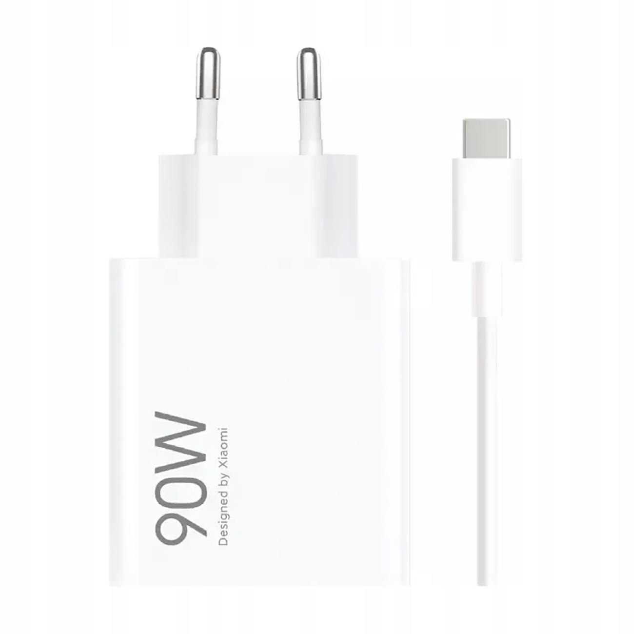 Síťová nabíječka Xiaomi Usb-a 6.1A 90W s kabelem Usb-c, bílá