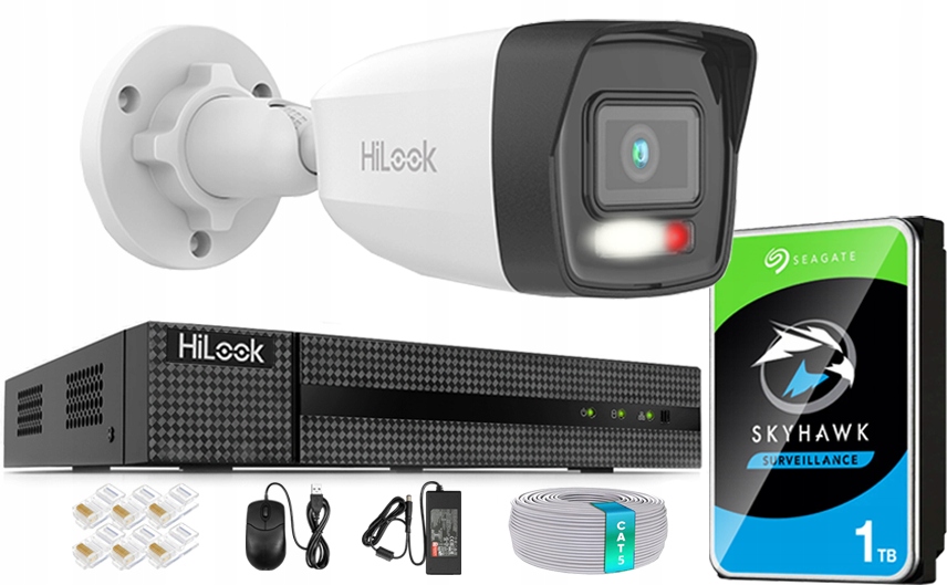 Ip monitorování Komplet pro rozšíření Kamera 6Mpx Záznamník 4 Kanály Disk 1TB