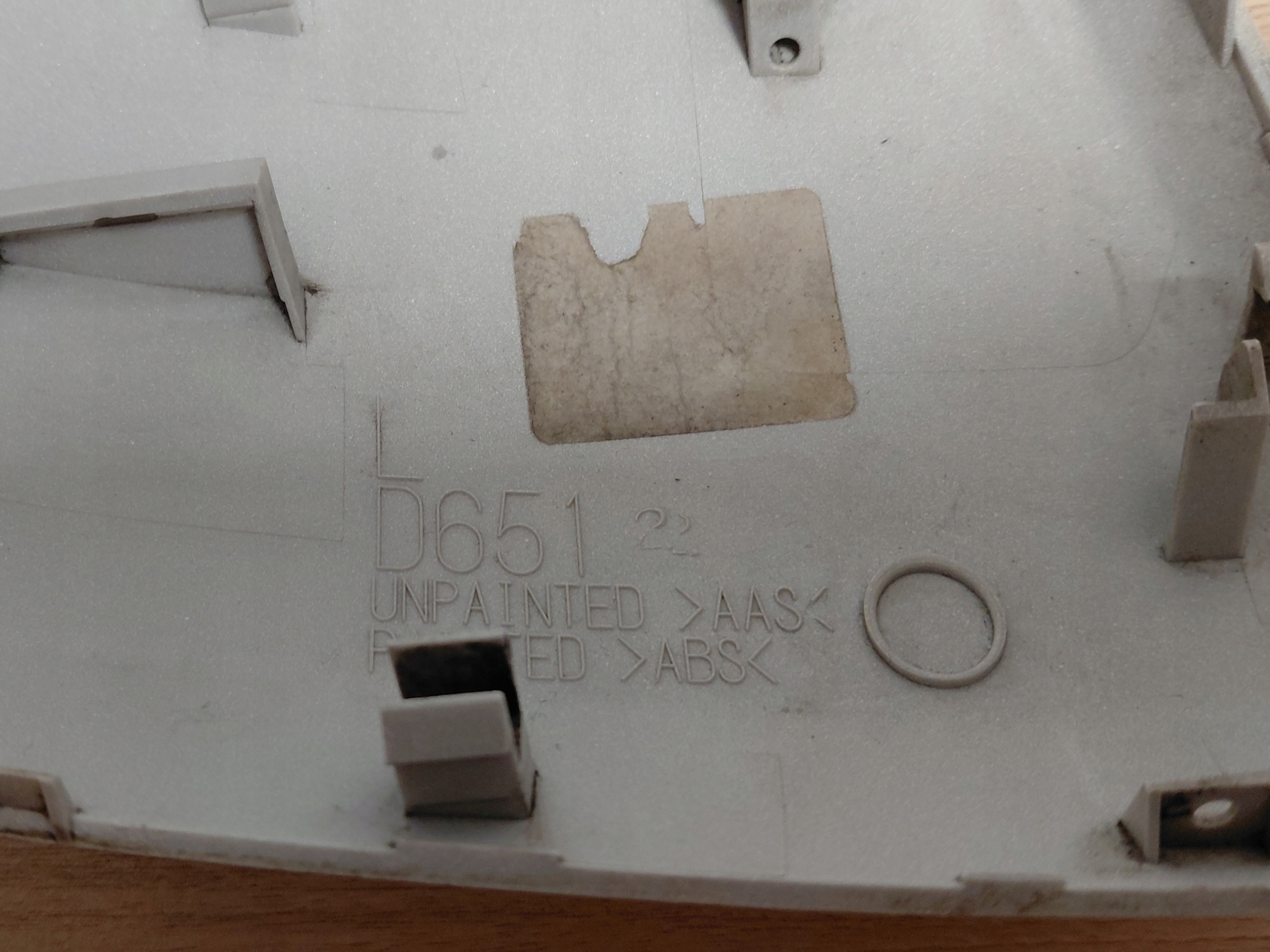 MAZDA 2 / 3 / 6 cover cap of left mirrors OE 34K