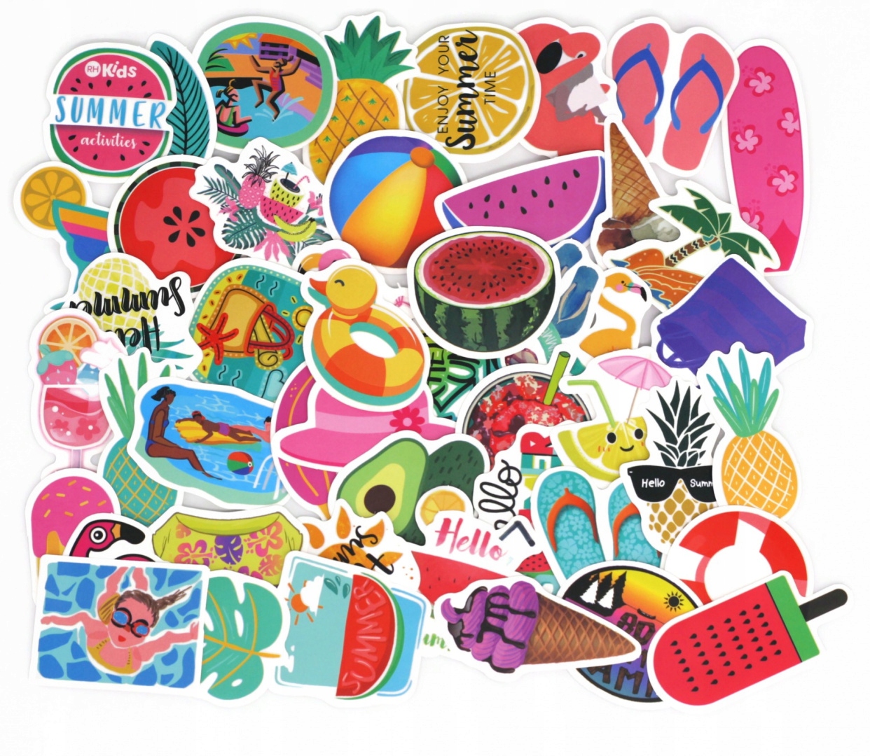 

Zestaw Naklejek Sticker Bomb Wlepy Owoce Wlepki