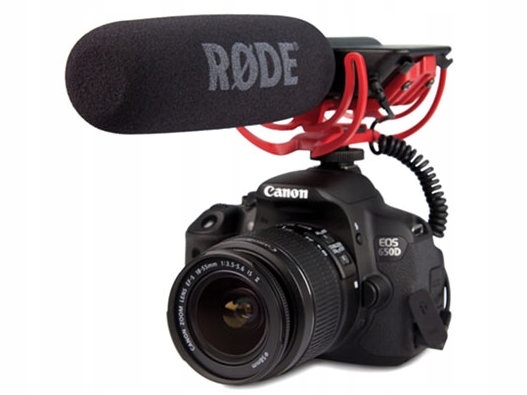 Mikrofon kierunkowy RODE VideoMic Rycote Zasilanie bateryjne
