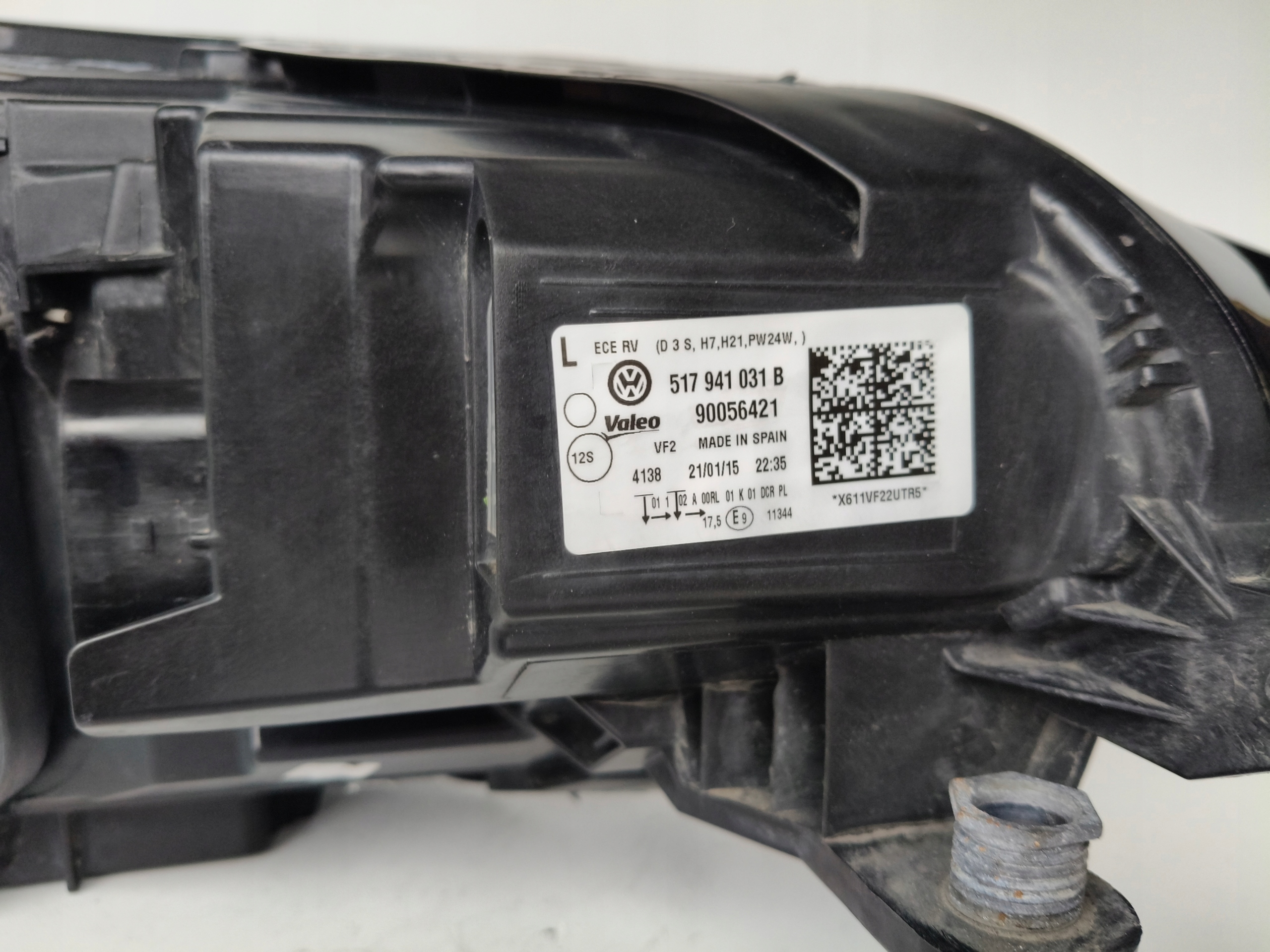 light left REFLEKTOR VW GOLF SPORTSVAN 510 14- XENON non-setting