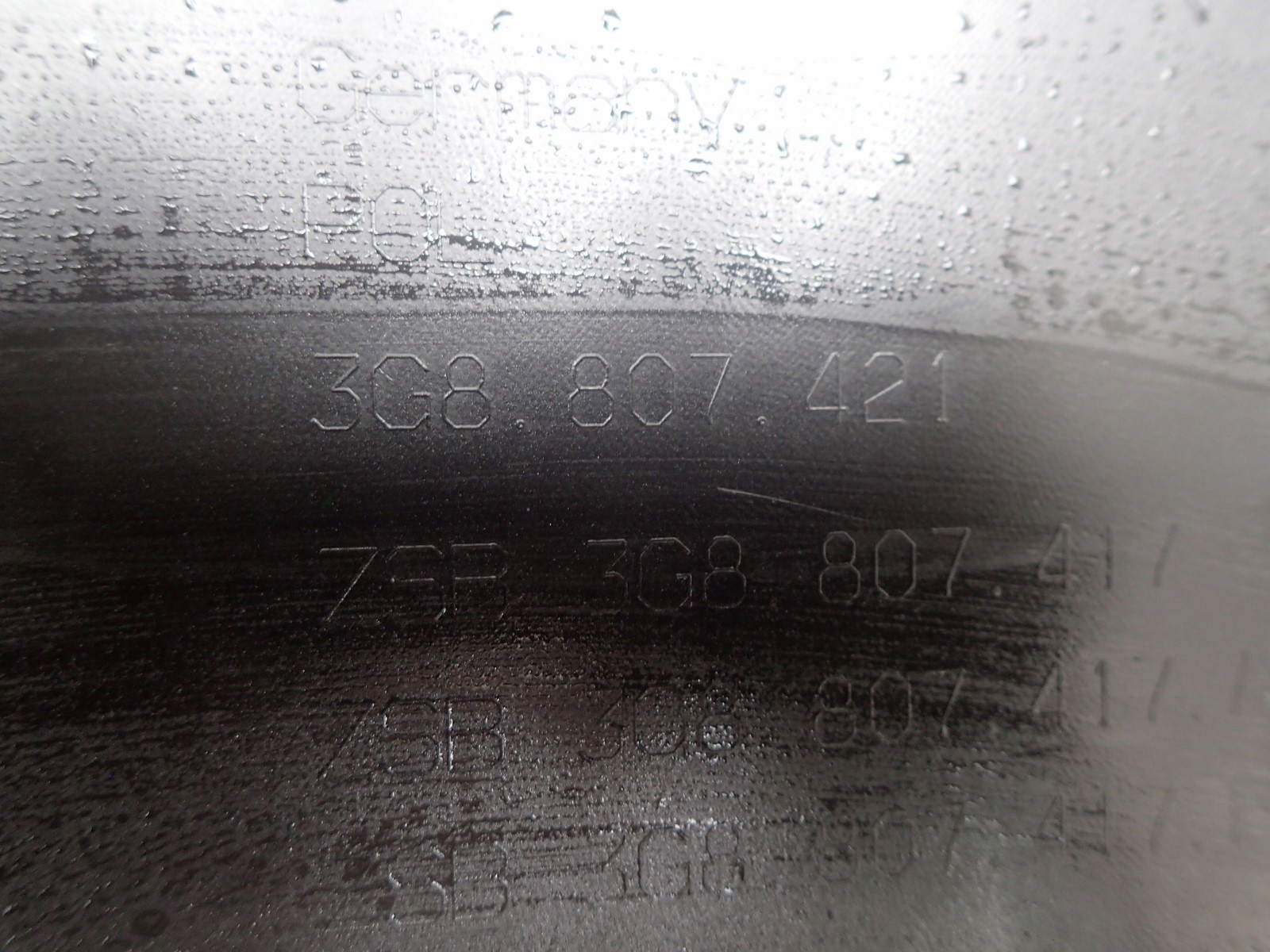 bumper rear part rear VW VOLKSWAGEN ARTEON 3G8 3H7