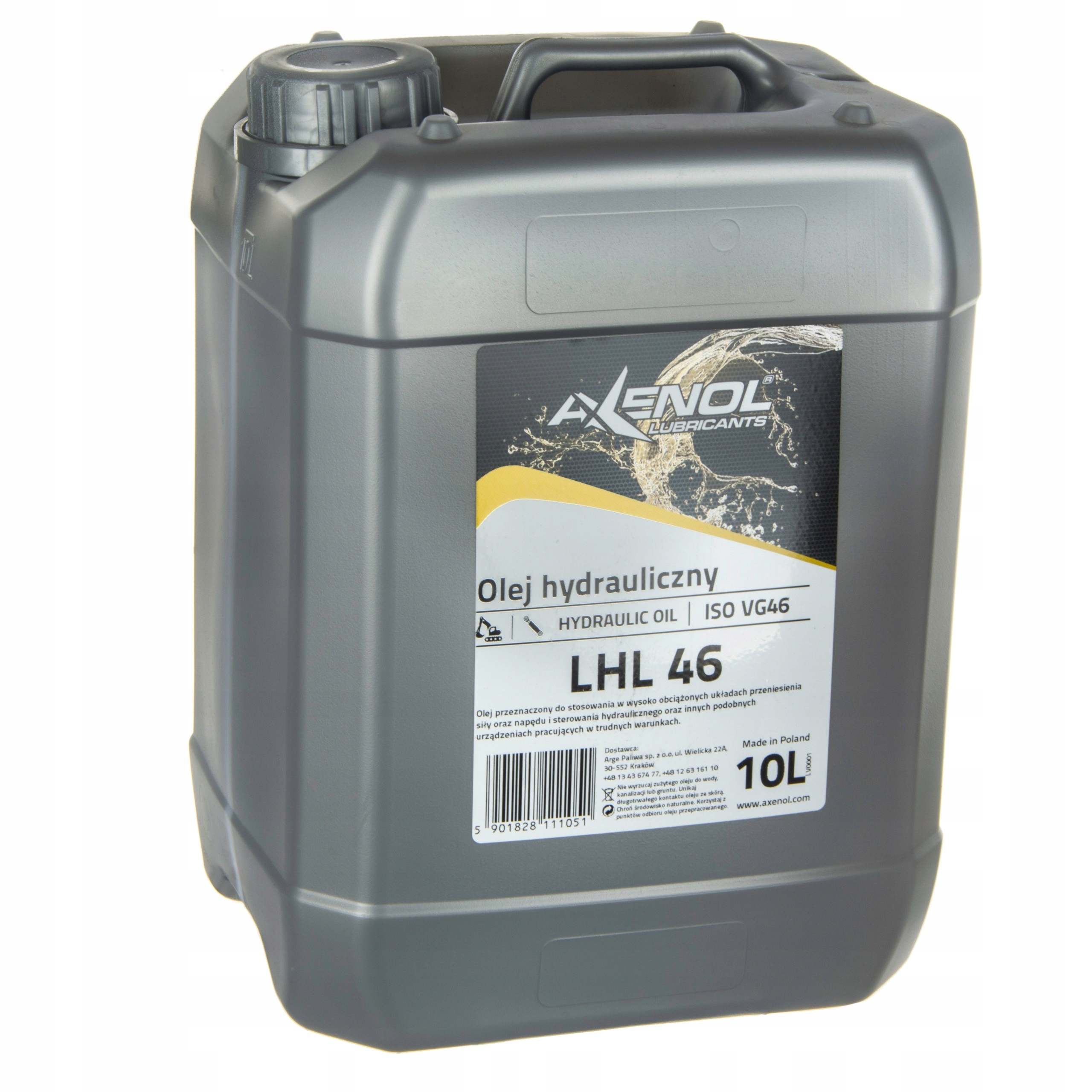 Гідравлічне масло HL 46 10L Axenol