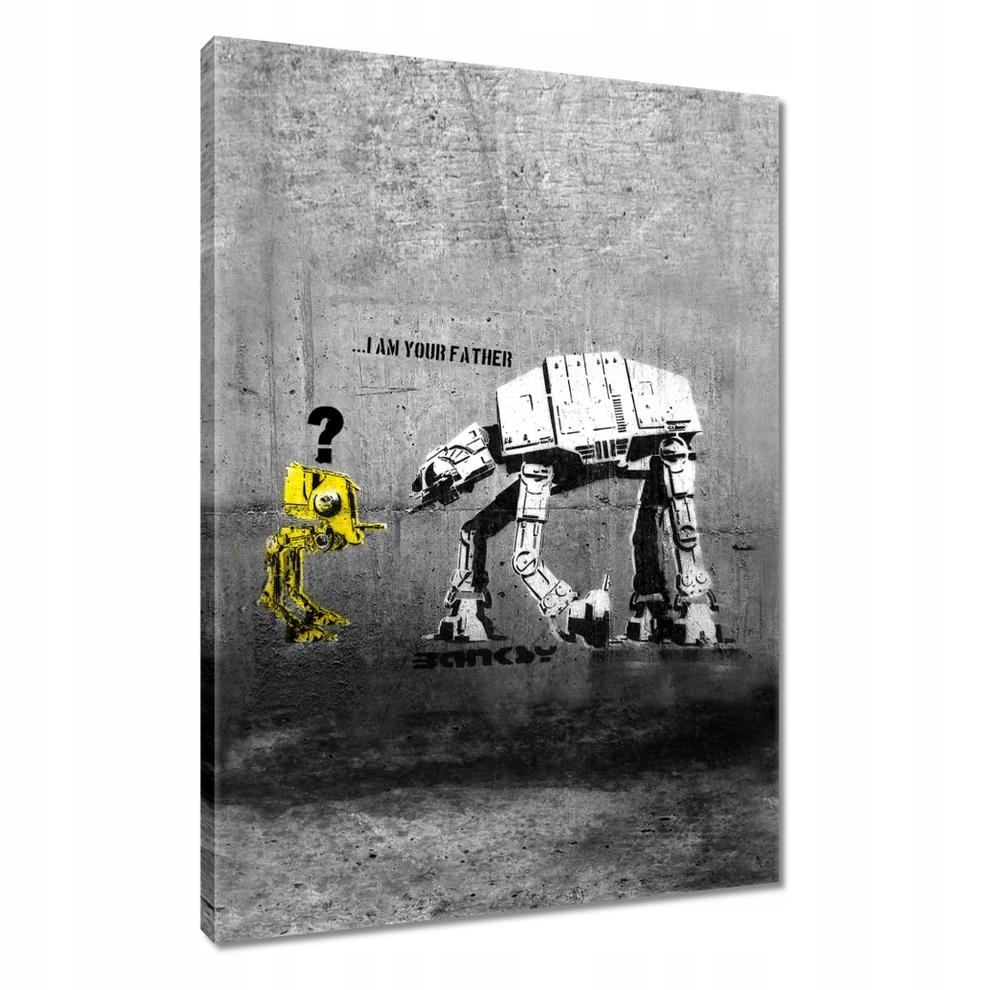 

Obrazy 40x60 Banksy I am your father