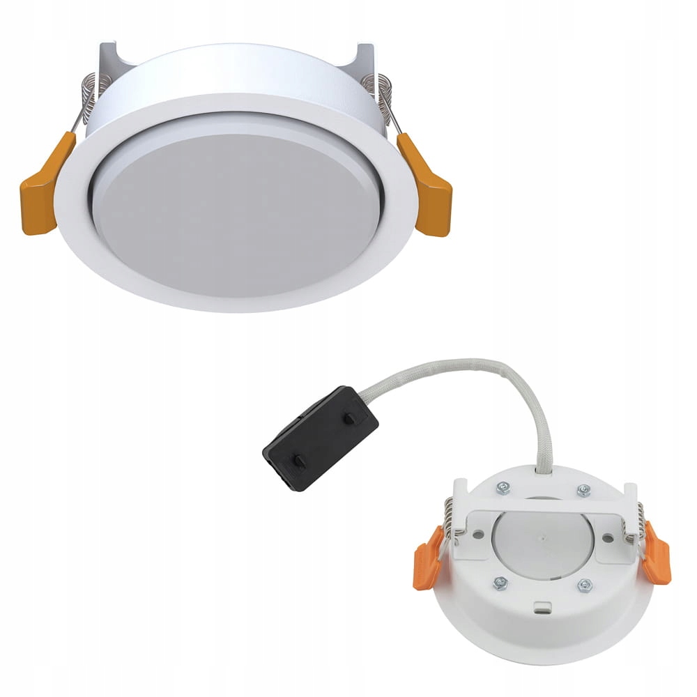 Zápustné kulaté stropní svítidlo pod omítku Uno S s bílým závitem GX53 10840 Nowodvorski